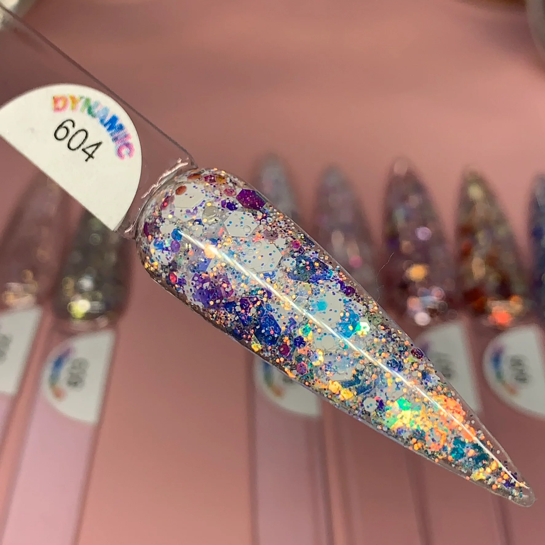 "Everything Sparkle" Acrylic Powder Collection (Valentine's Colors) All Glitter Acrylics - Image 8