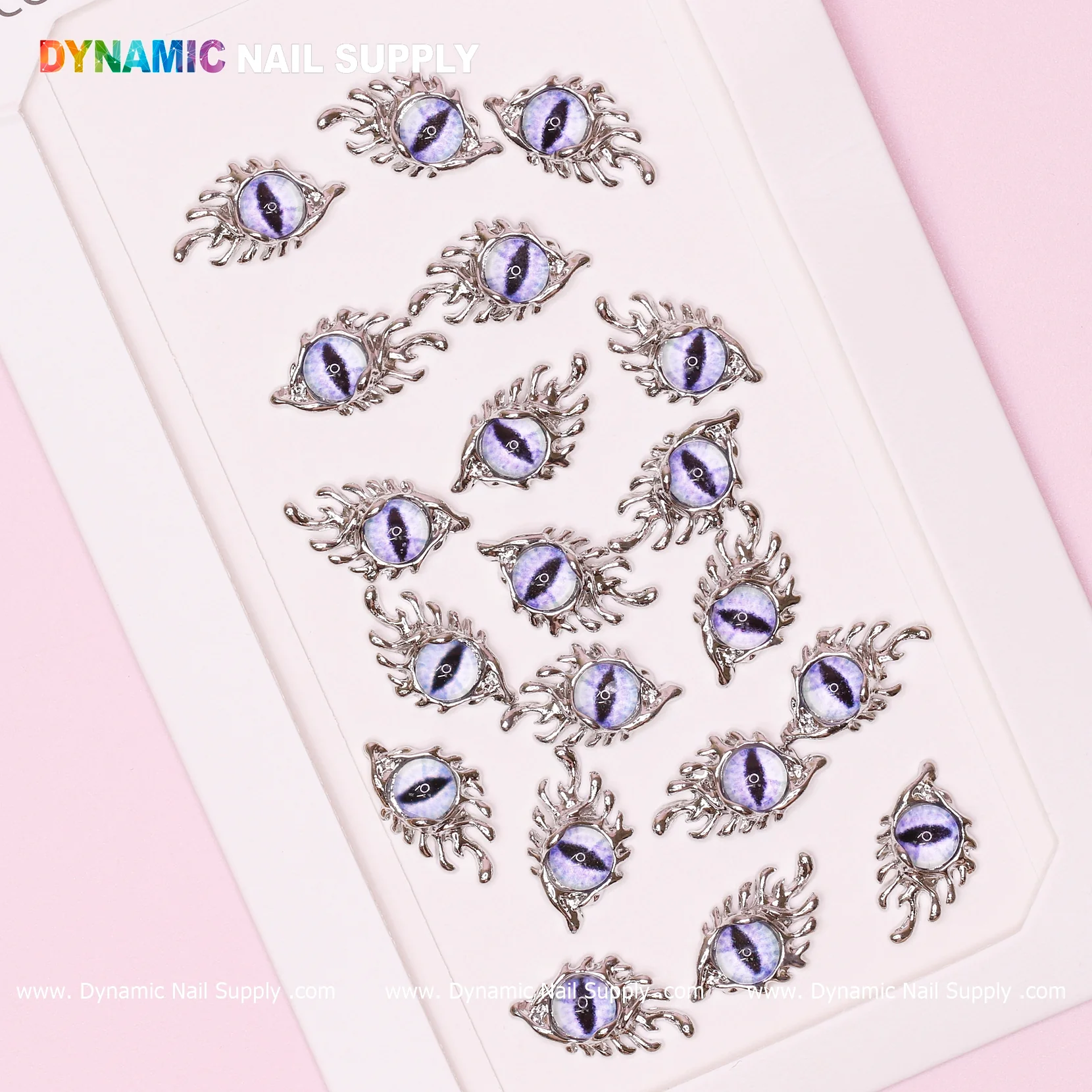 The Purple GreaT EyEs (Eye of SauR0n) charms for nails art design - Image 3