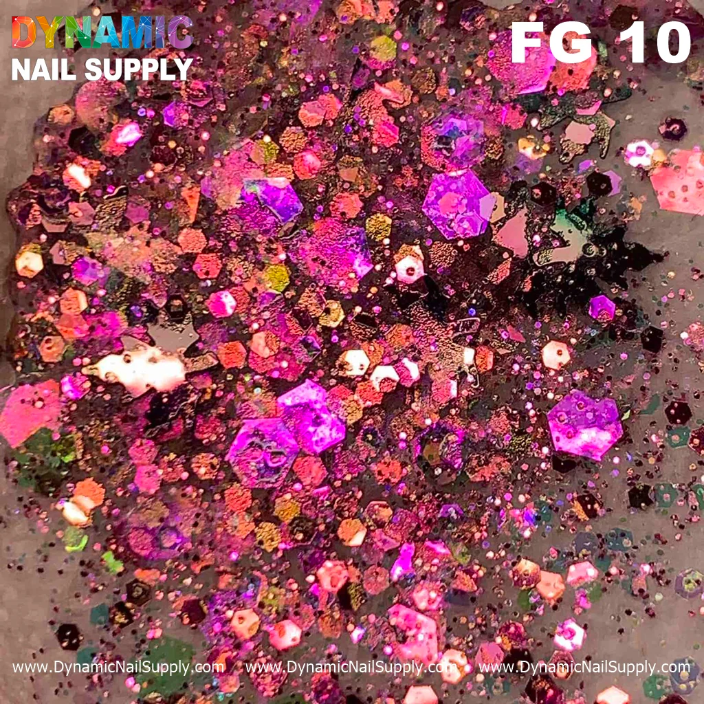 Fall Glitters Colors Acrylic Collection - Mixed glitter Acrylic nails Powder - Image 11