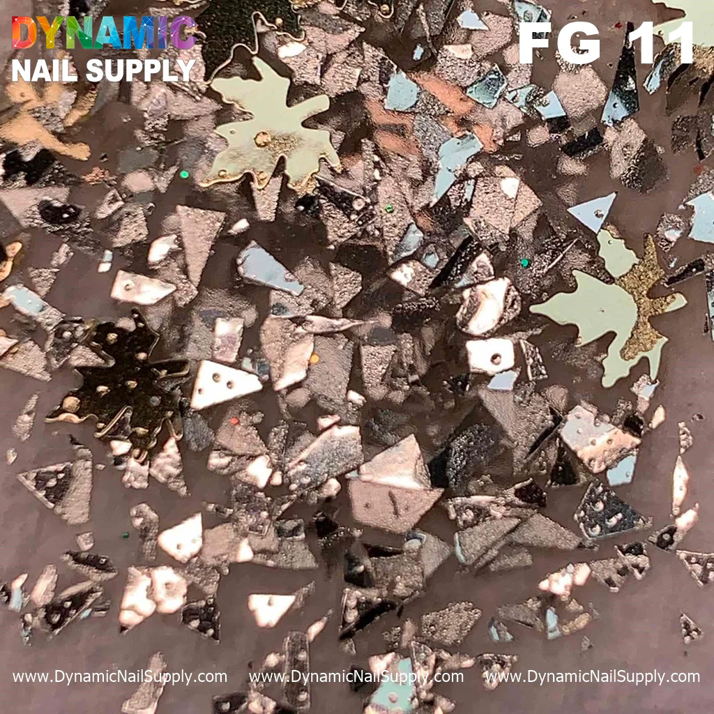 Fall Glitters Colors Acrylic Collection - Mixed glitter Acrylic nails Powder - Image 12