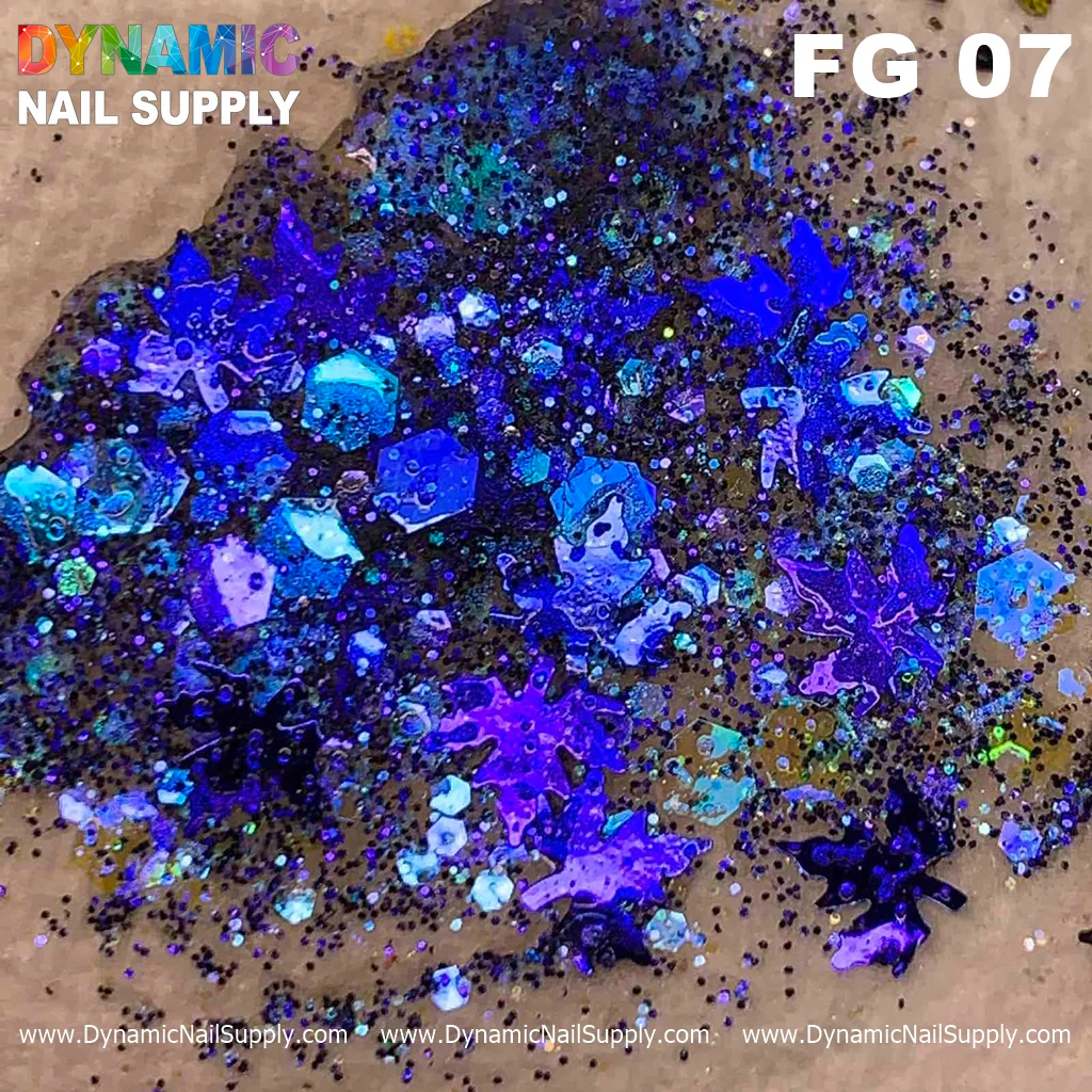 Fall Glitters Colors Acrylic Collection - Mixed glitter Acrylic nails Powder - Image 8