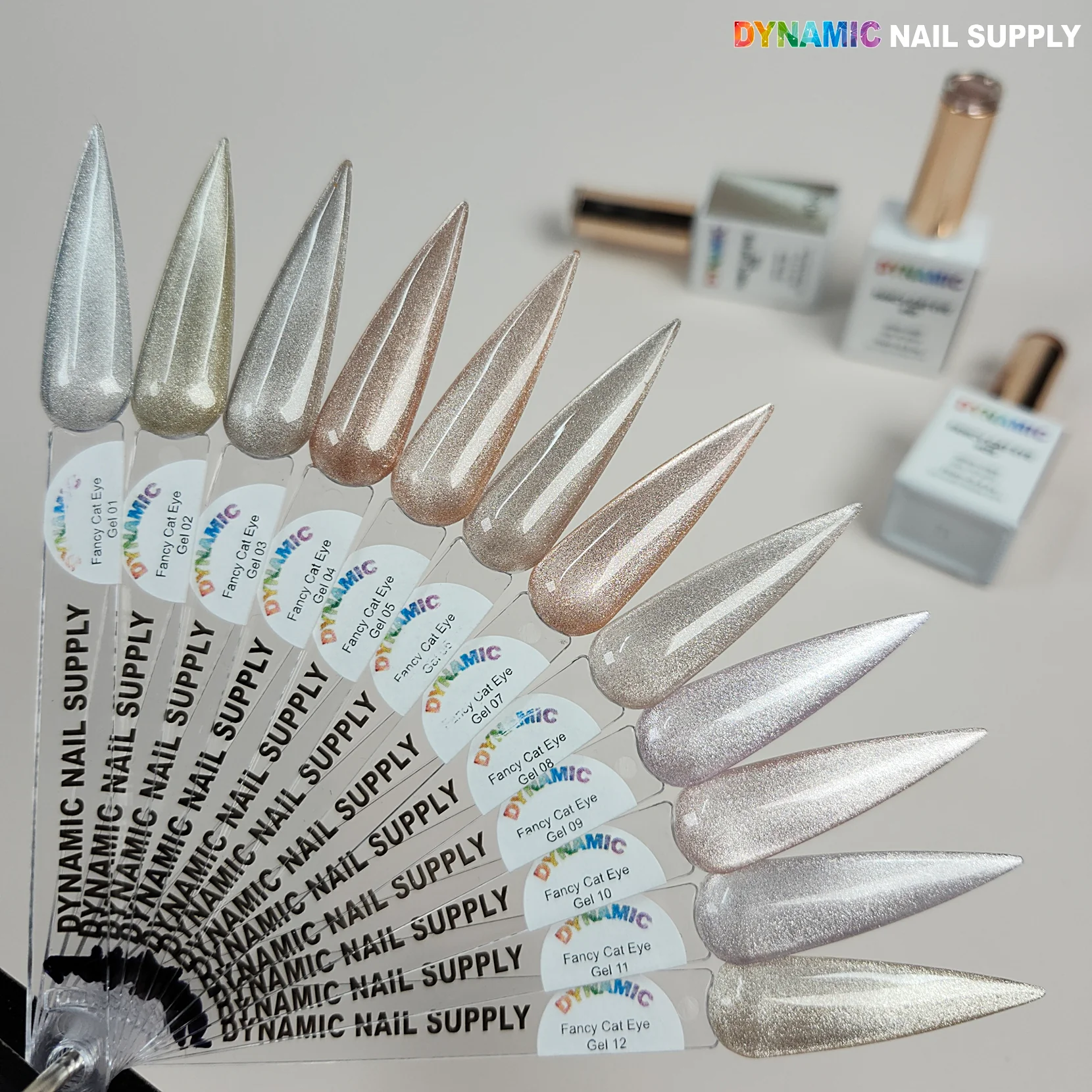 Fancy Cat Eye (Magnet) Gel Polish Collection (HEMA-free) - Reflective Winter Colors Collection - Image 10