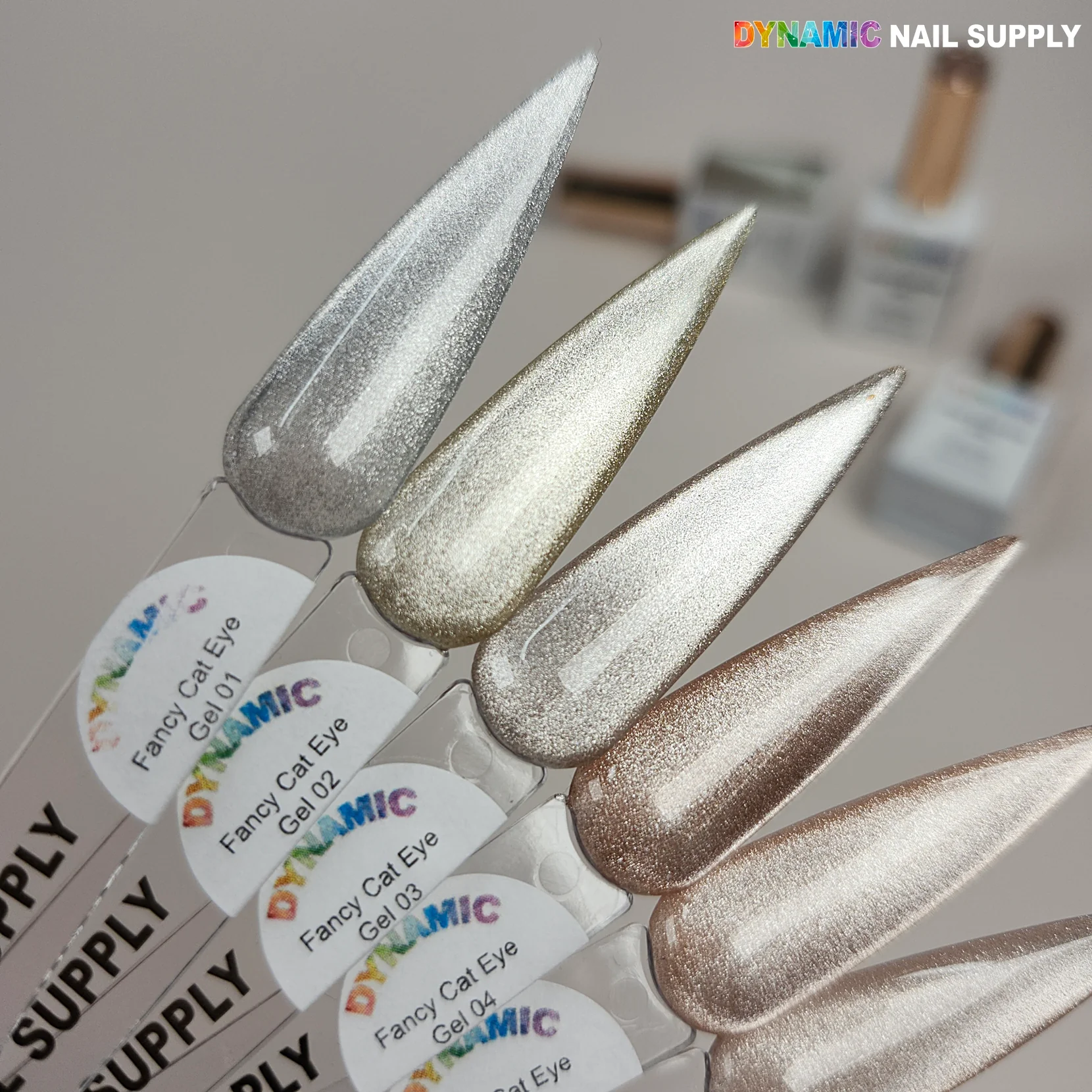 Fancy Cat Eye (Magnet) Gel Polish Collection (HEMA-free) - Reflective Winter Colors Collection - Image 12