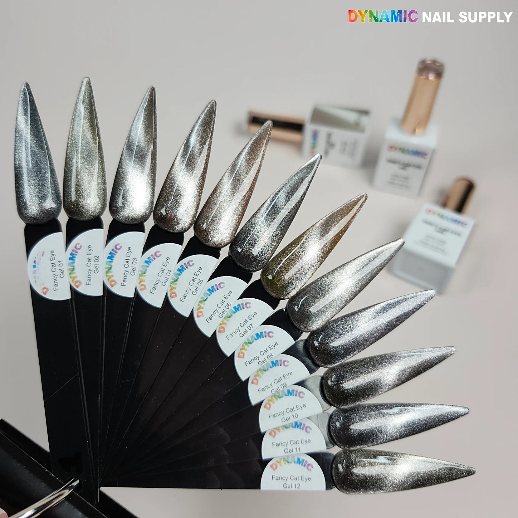 Fancy Cat Eye (Magnet) Gel Polish Collection (HEMA-free) - Reflective Winter Colors Collection - Image 18