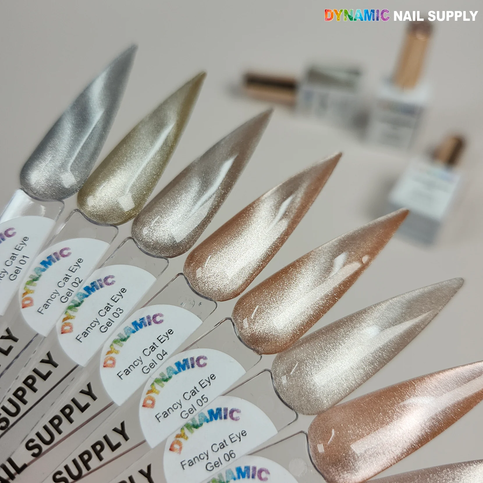 Fancy Cat Eye (Magnet) Gel Polish Collection (HEMA-free) - Reflective Winter Colors Collection - Image 7