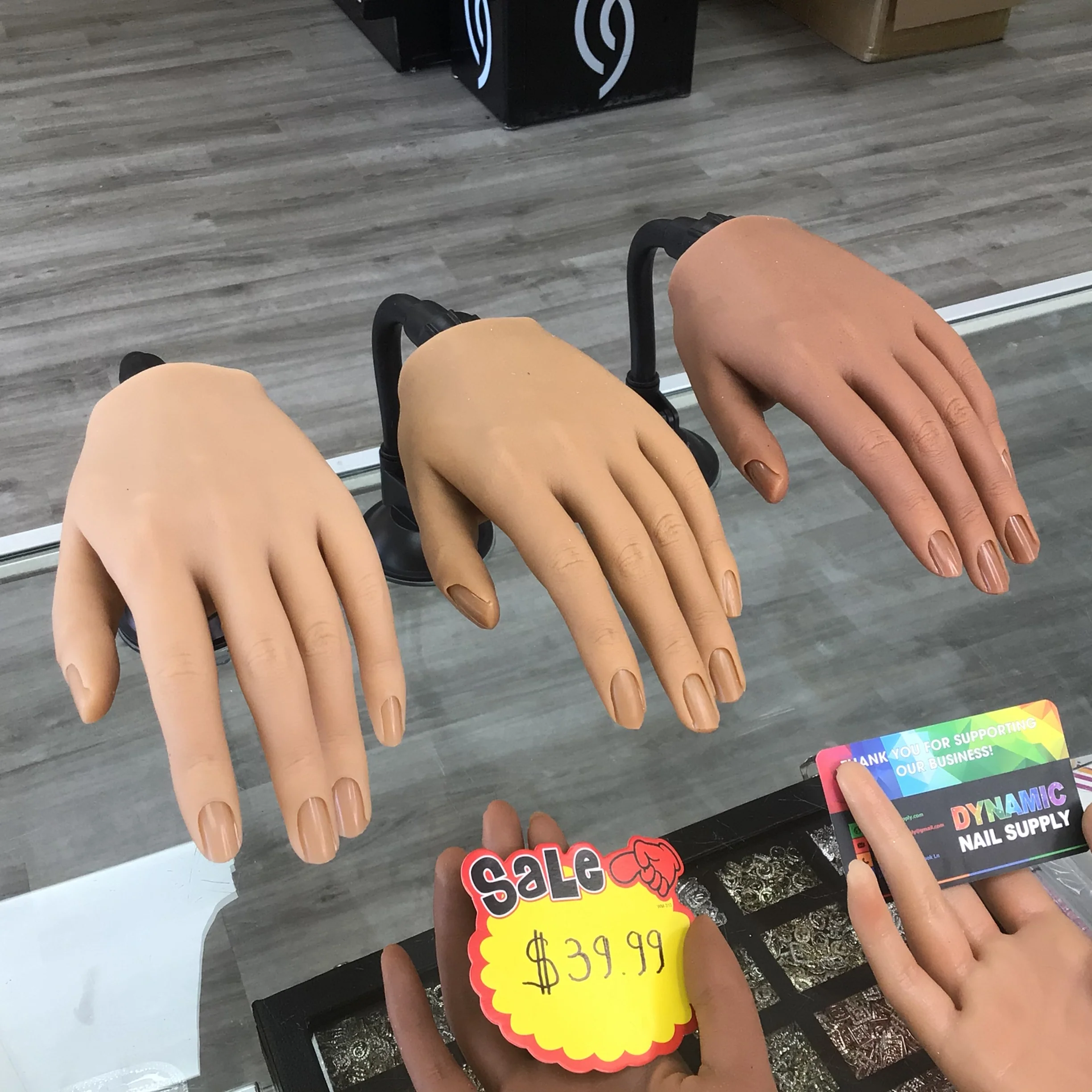 (Flash Sale $39.99) Poseable Silicone Hands and fingers for Practice or Display - Image 5