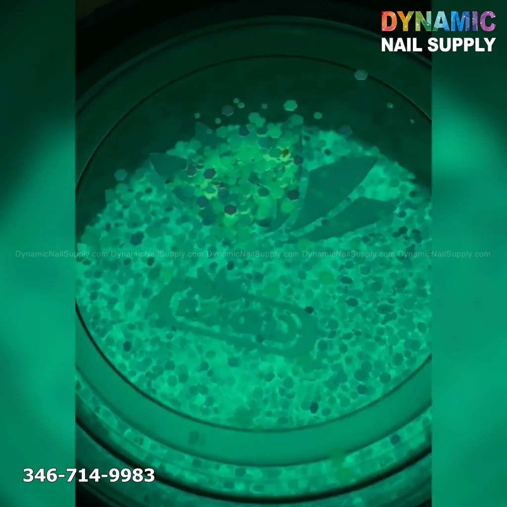Glow In The Dark Glitter - Raw glitters or Ready-mixed with acrylic - Image 4
