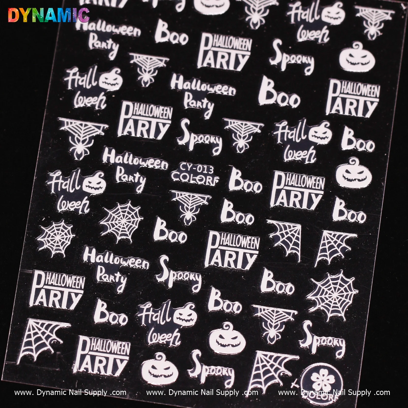 Glow In The Dark Halloween Sticker (CY 013)