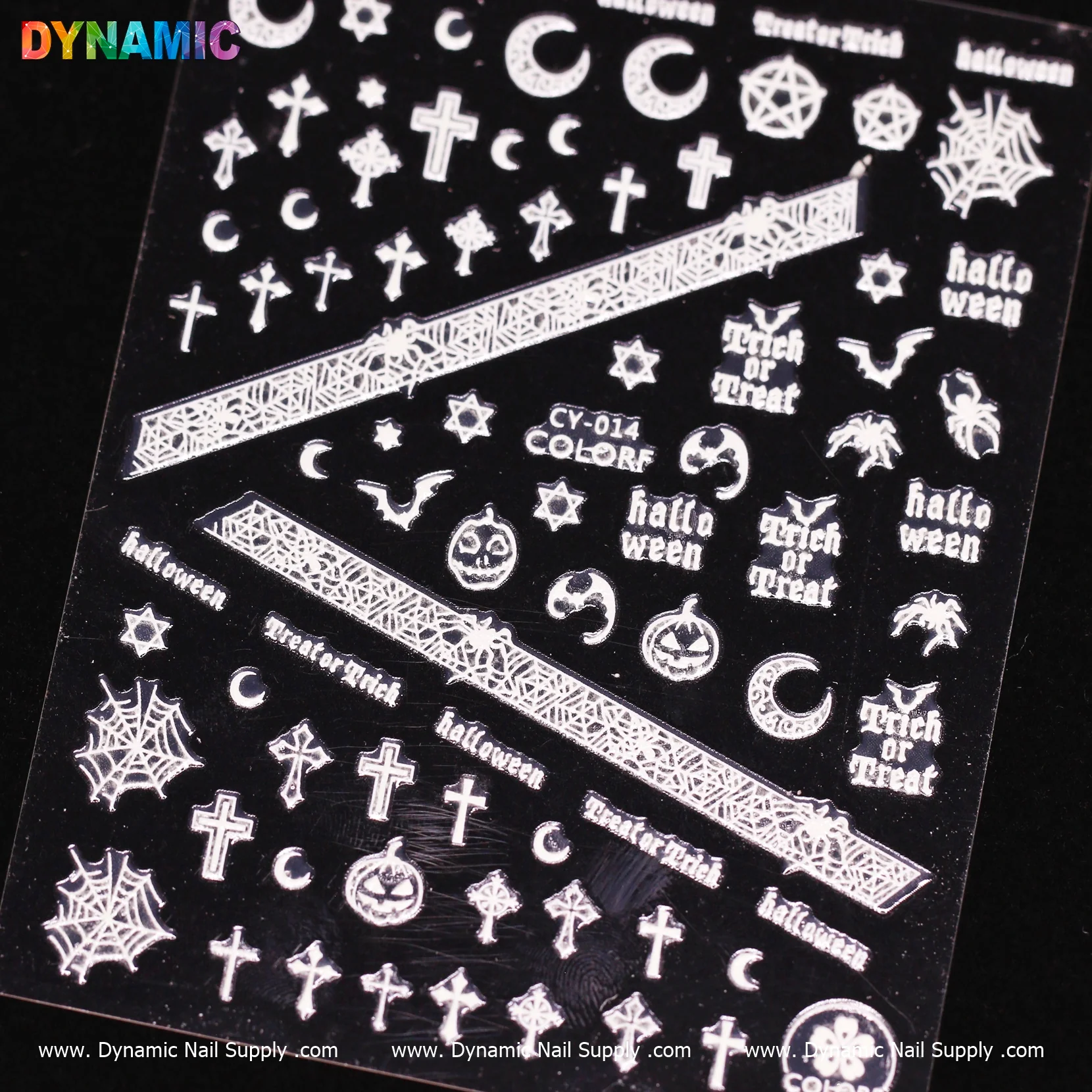 Glow In The Dark Halloween Sticker (CY 014)