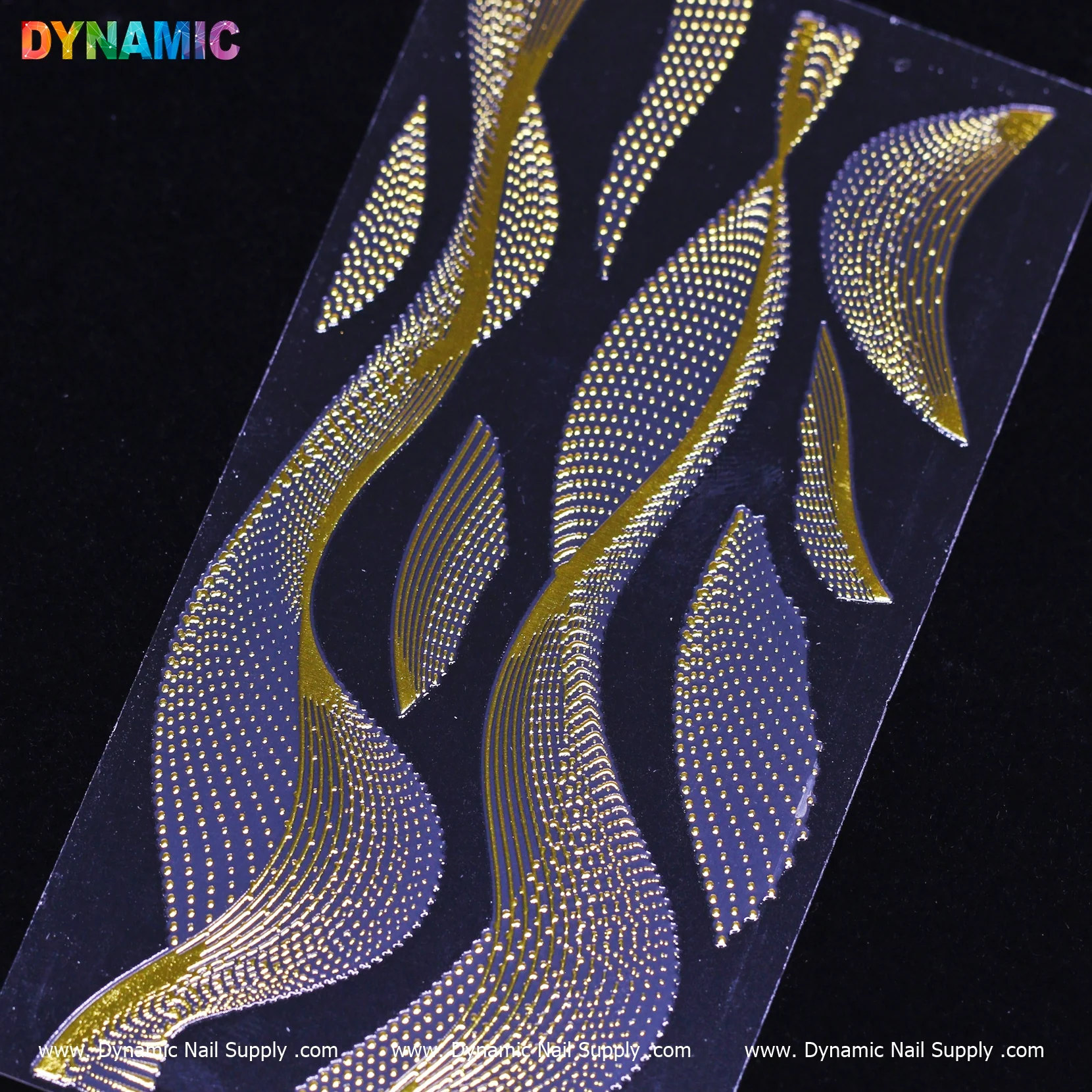 Gold dot and swirl pattern (FL 2020)