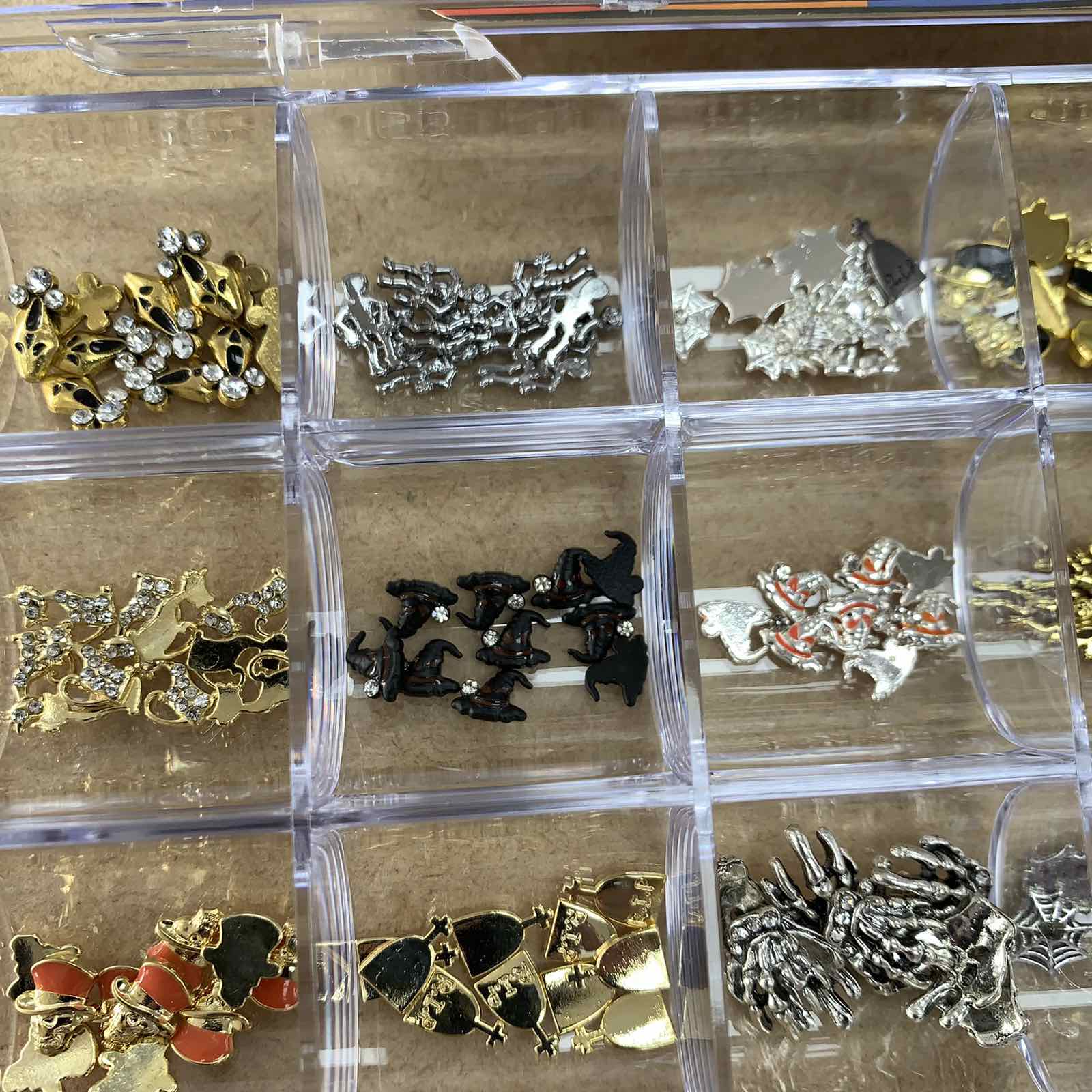 Halloween 3D Charms set for nails art design - Bundle Set - Image 4