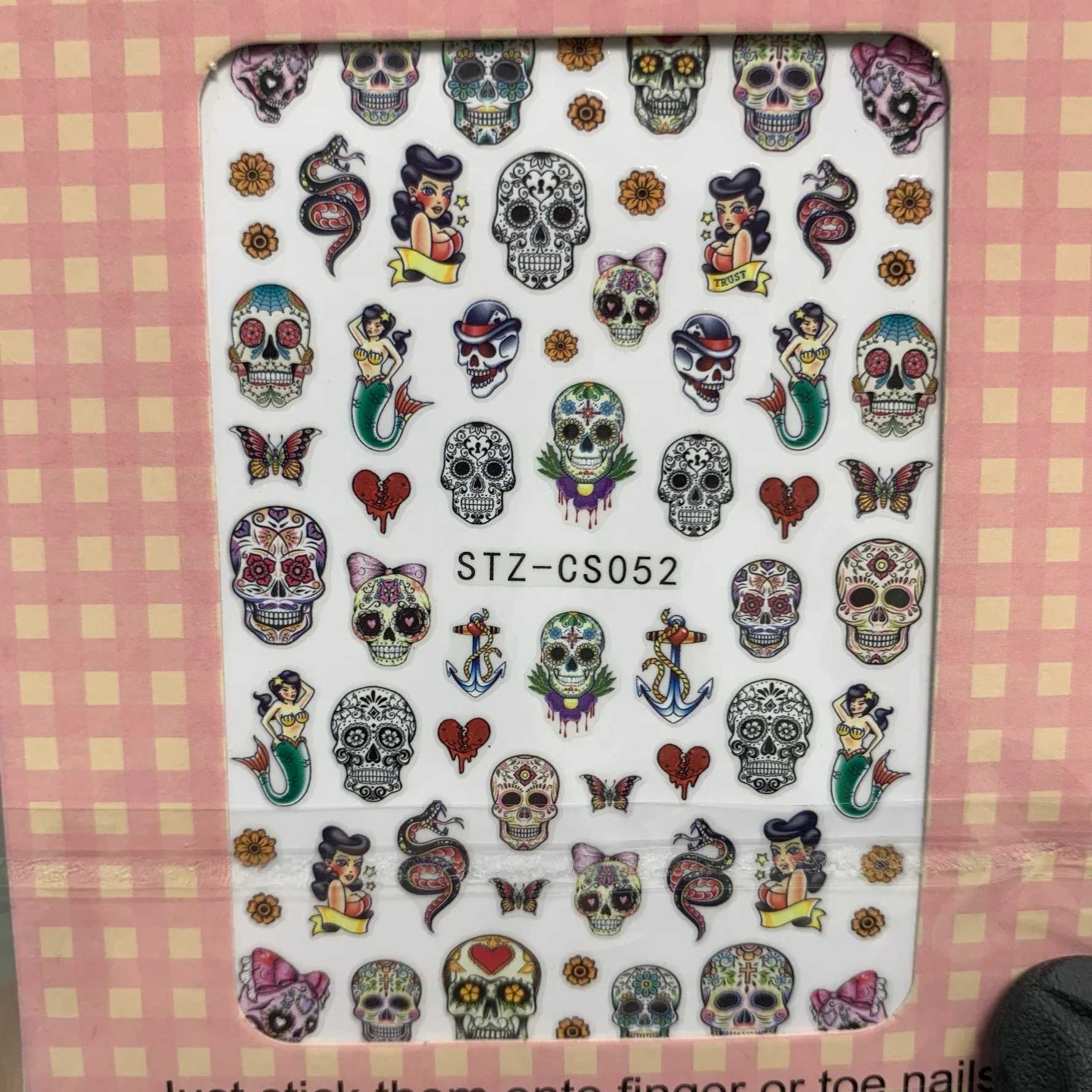 Halloween Nail Art Designs Stickers [STZ Series] for Fall Season 2021 - Image 4