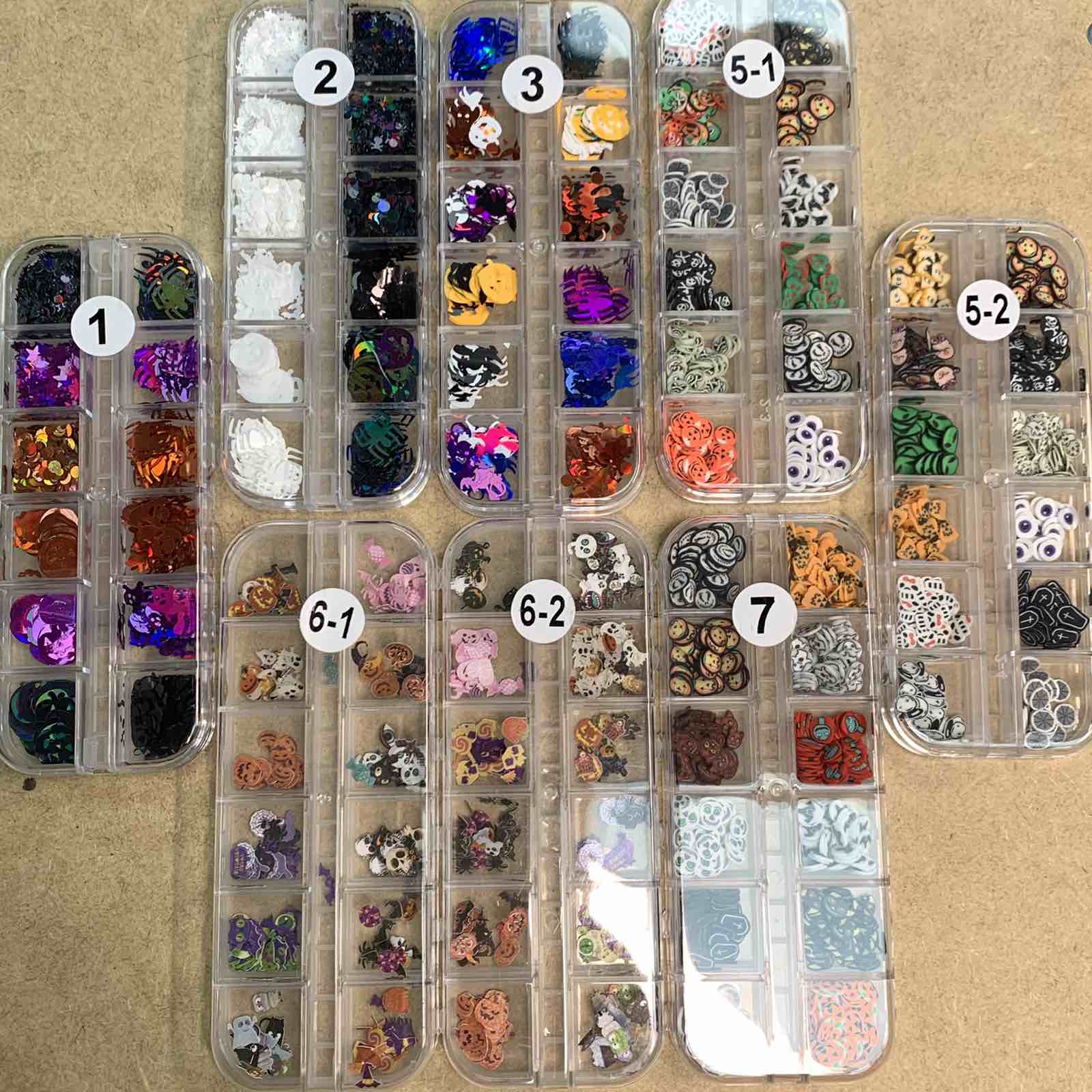 Halloween Nails Glitter Sequins for Nail art designs - Fall Nails 2021 - Image 10