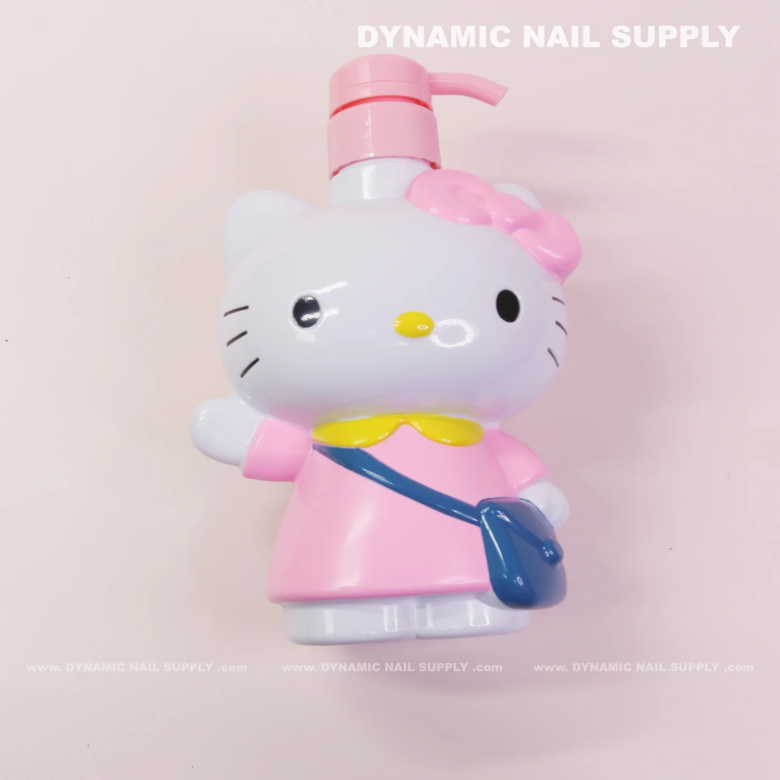 Hell0 Kitty Empty Pump Bottle – Refillable Plastic Dispenser for Lotion, Shampoo, Massage Oil & Liquid Soap - Image 3