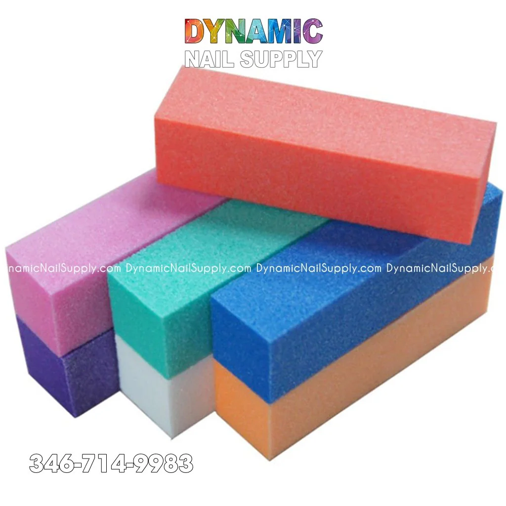 High-elastic Nail Art Sponge Buffer File Block Manicure Pedicure Buffin - Image 3