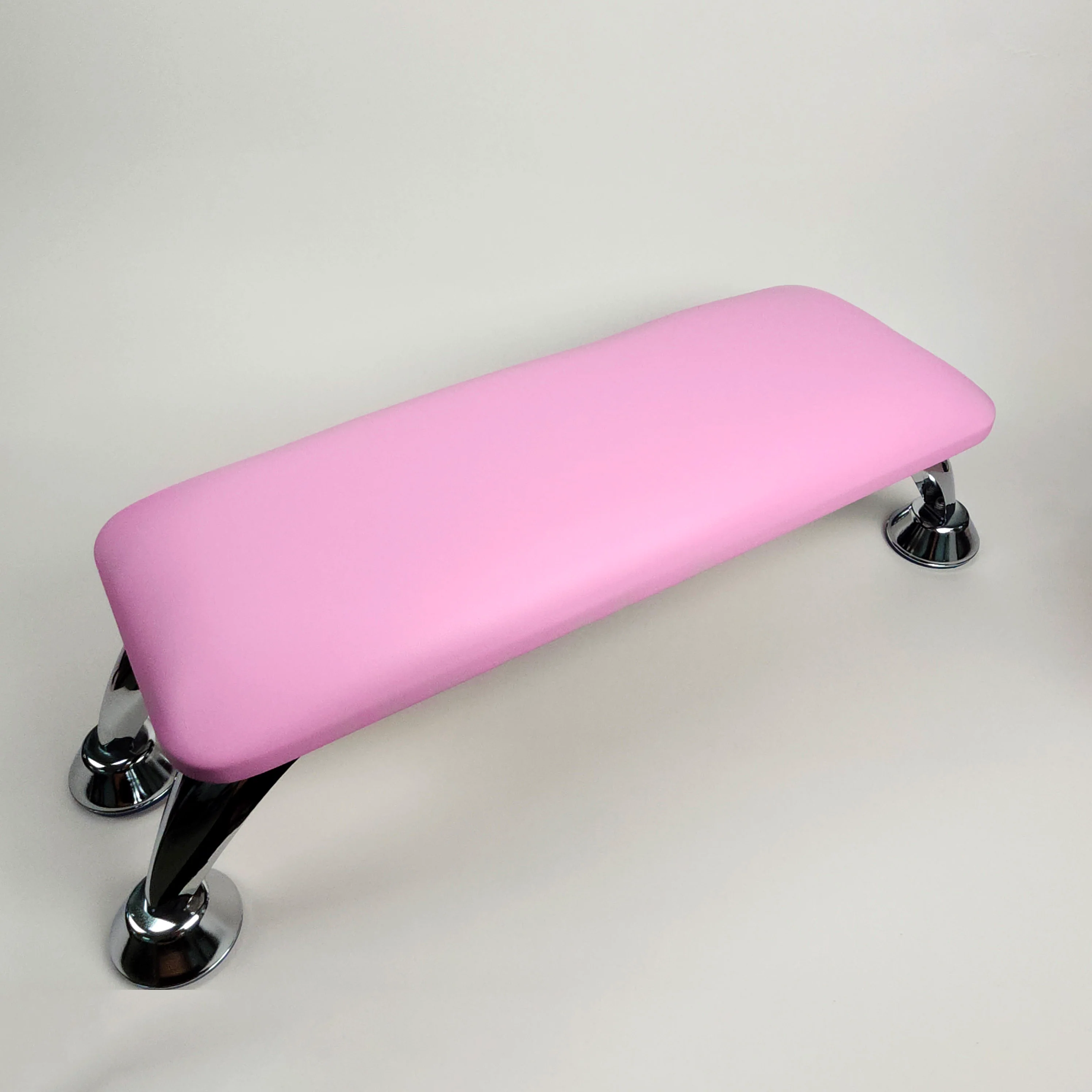 (Hot Pink) Microfiber Leather Armrest with Cushion Pillow for Pedicure Manicure (Reposabrazos Para Manicura) - Image 3