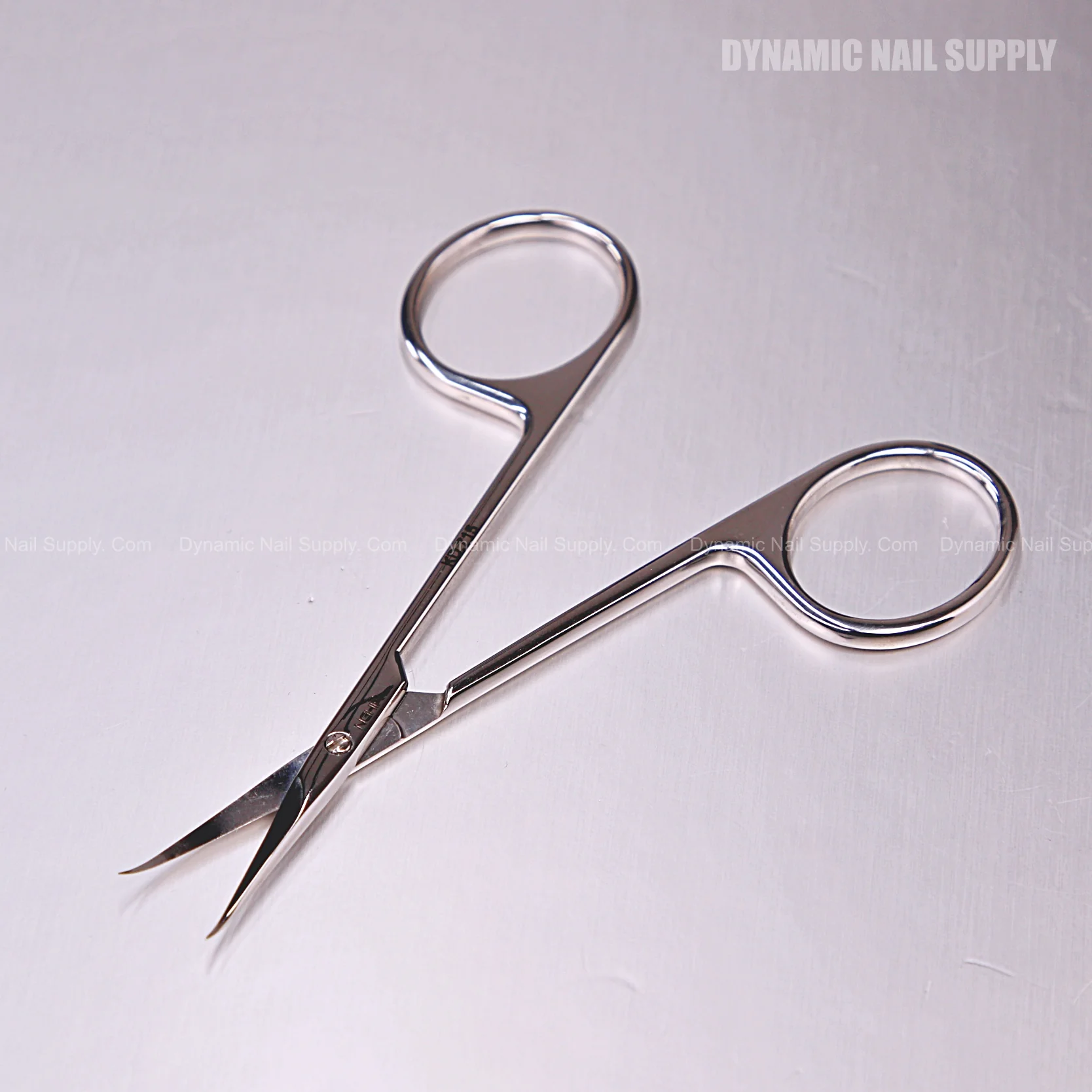 KD.715 - Professional Cuticle Scissors Hooked Tips Stainless Steel