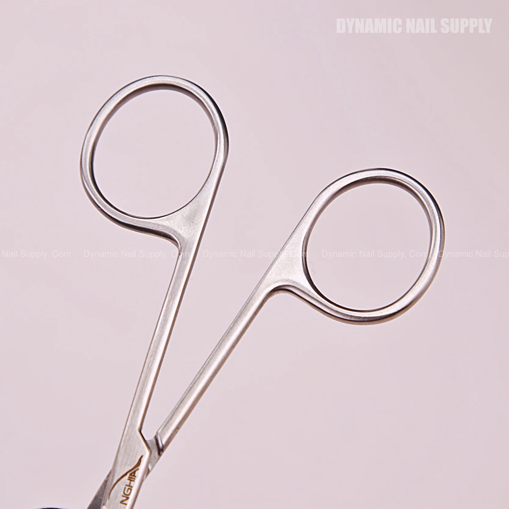 KM.604 - Professional Nose Hair Scissors Round Tips Stainless Steel - Image 4