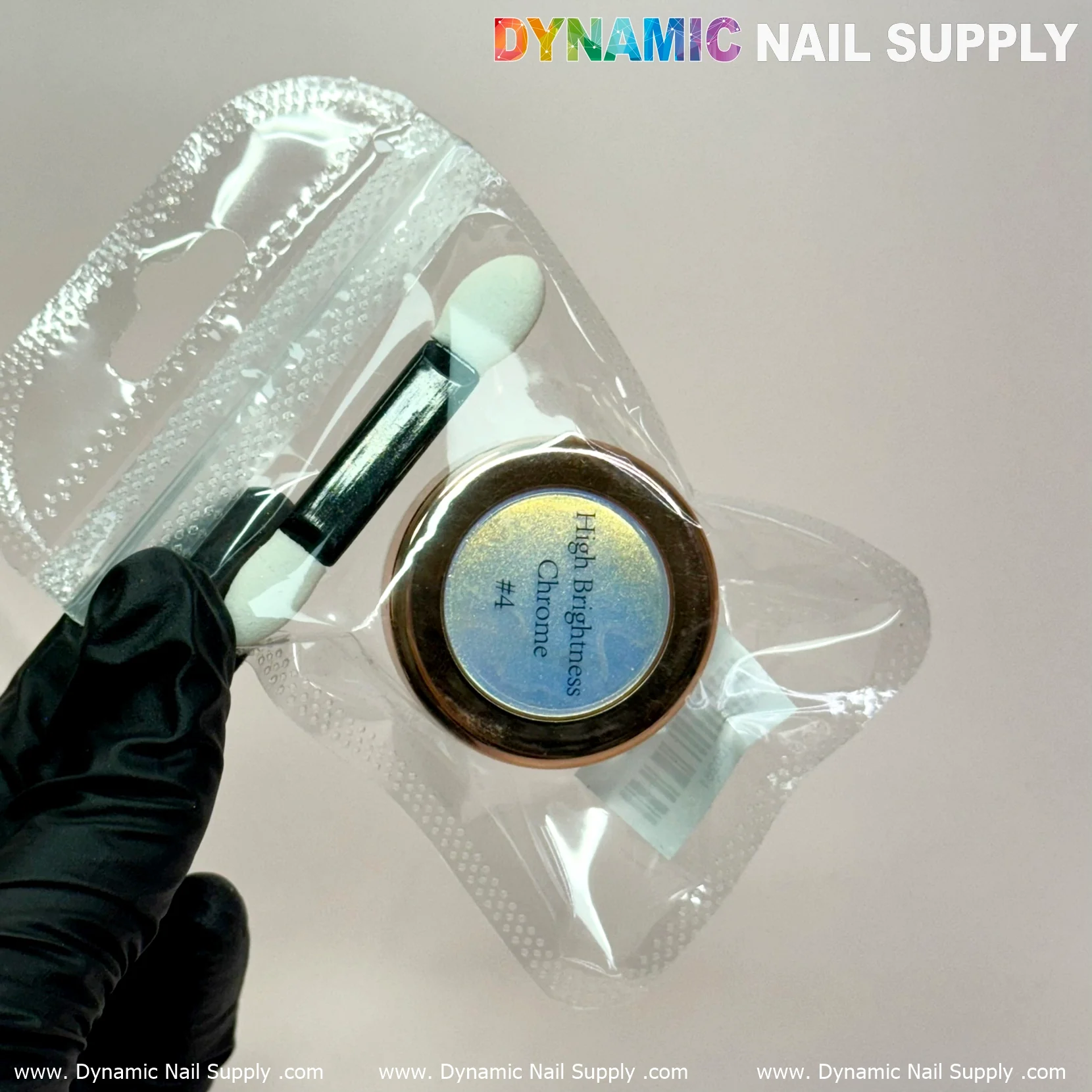 Light-green/Gold/Mermaid Iridescent Chrome #07 - High brightness Fine Pigment Powder - Image 3
