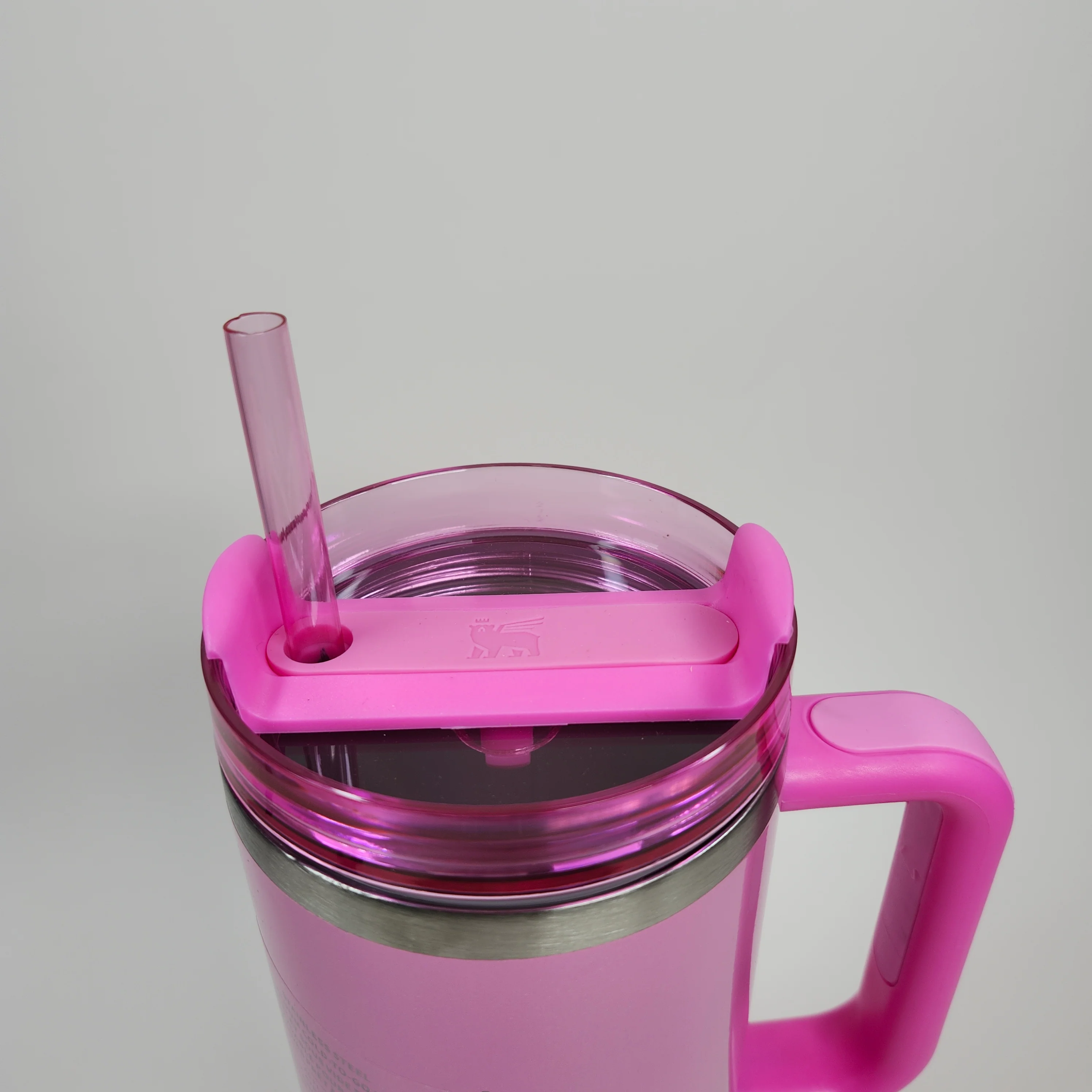 (Light Pink) Stainless Steel Tumbler (40oz) - Image 3