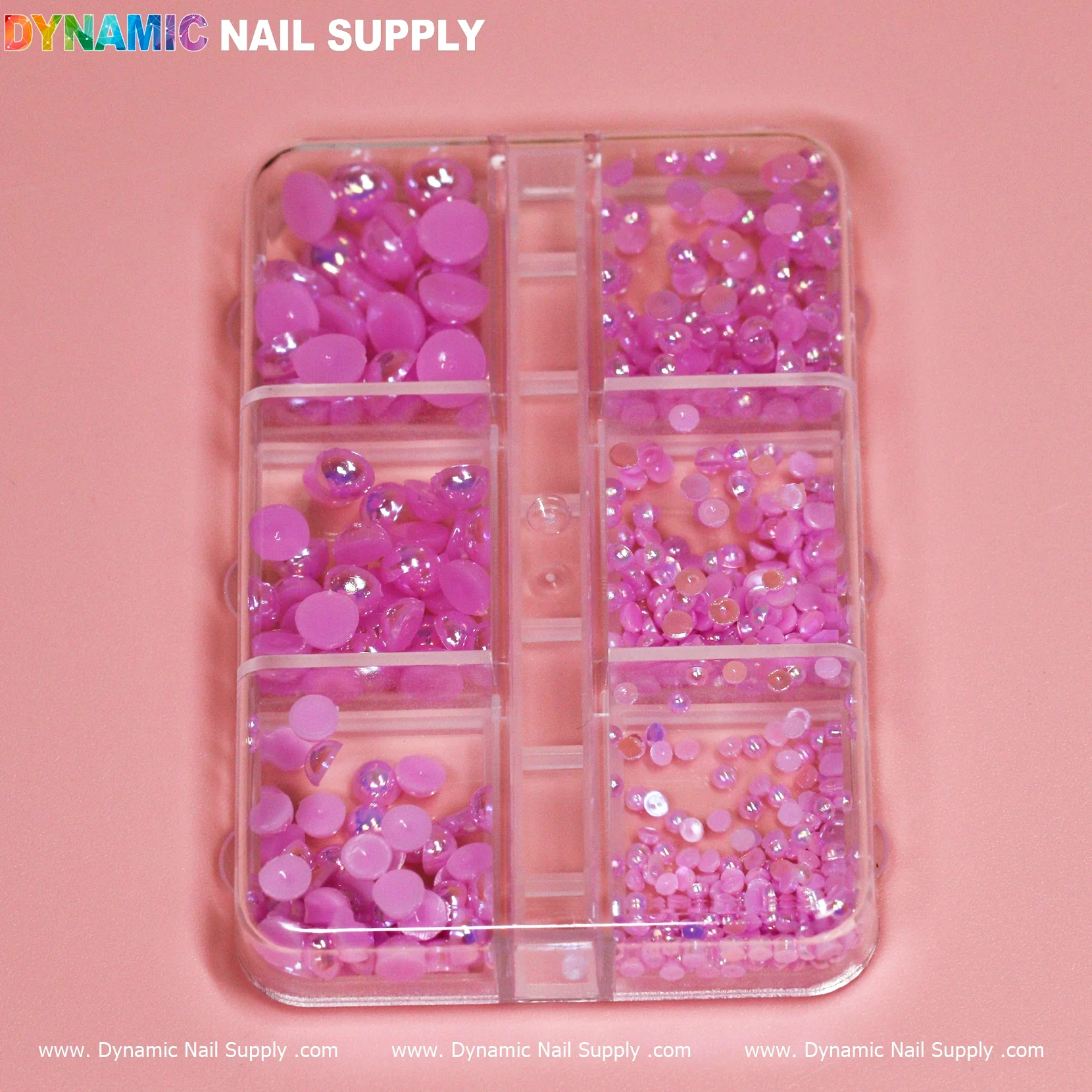 Light Purple Pearl / Ball Bead for Nails Design