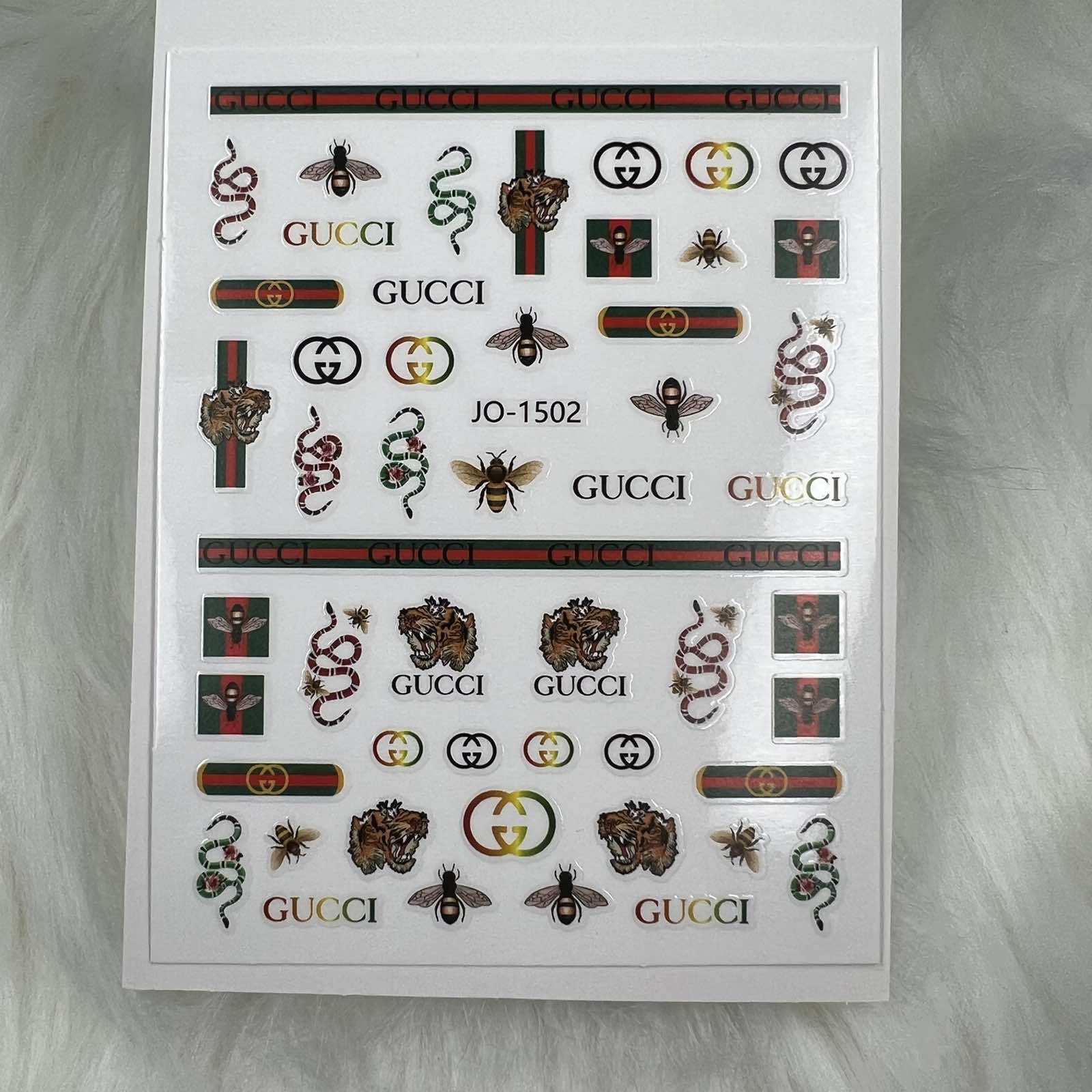 Logo Sticker for nails art design - JO-1502