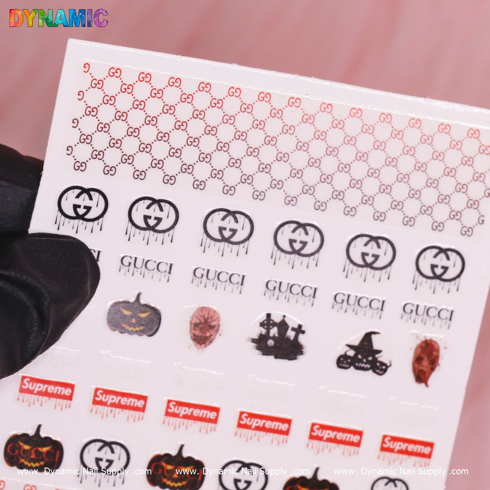 Luxury Halloween Sticker (T-588) - Image 2