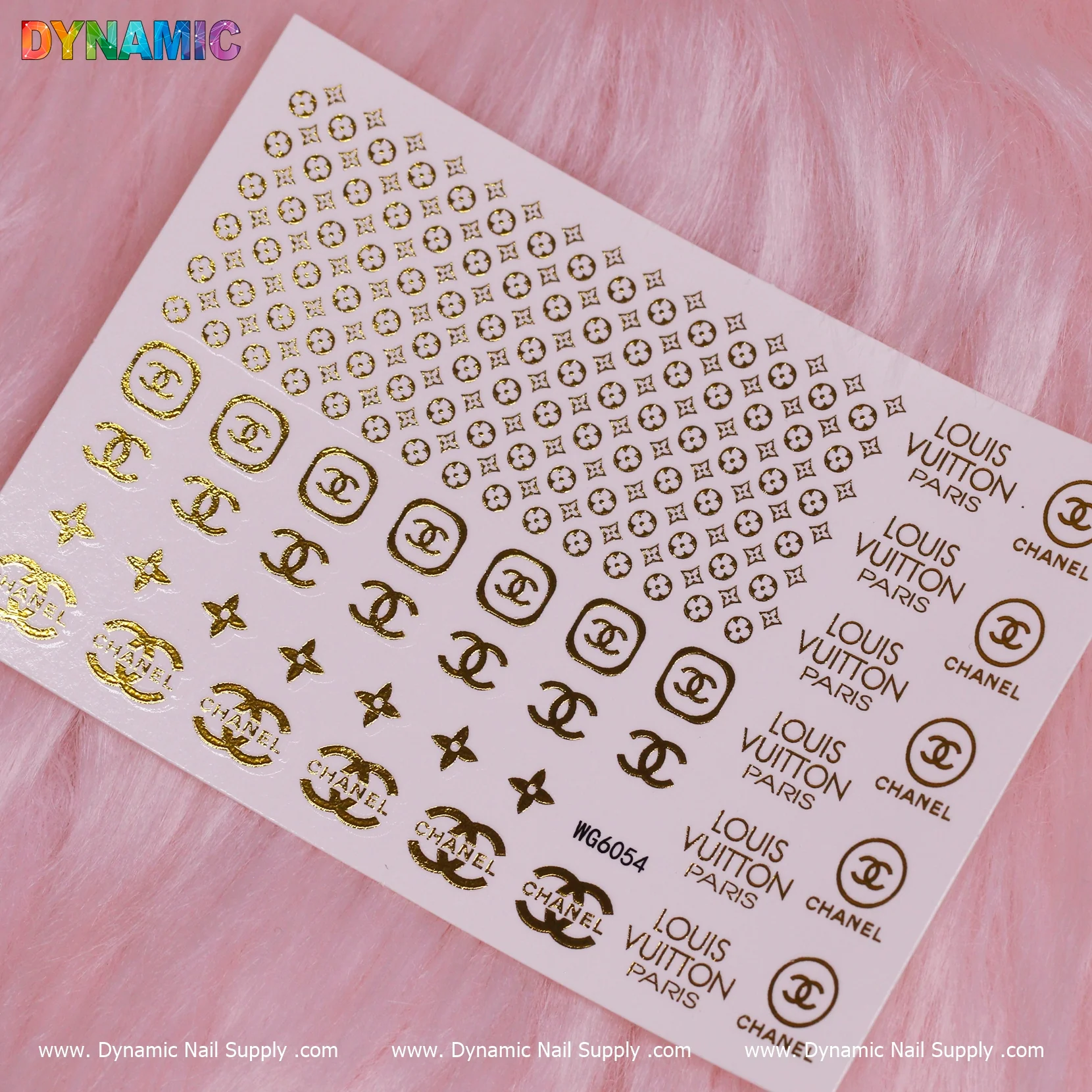 Luxury Style Water Decal (WG6054)
