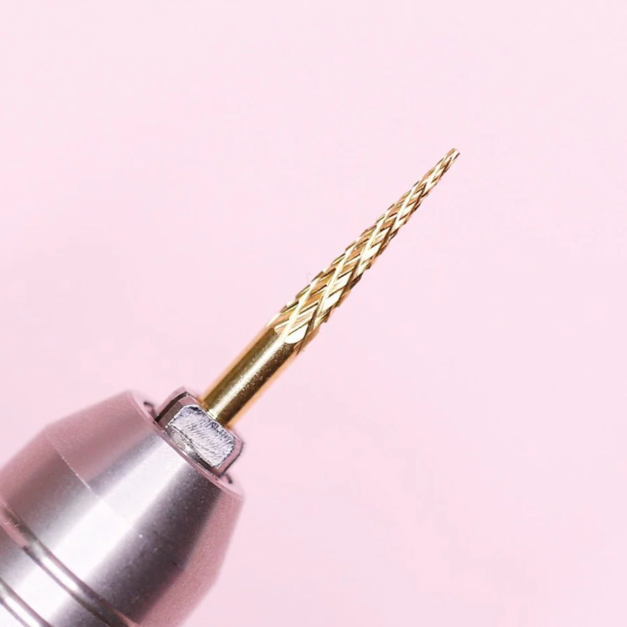 Medium Grit Pointy Bit - Carbide for cuticle area Sealing or Underneath using