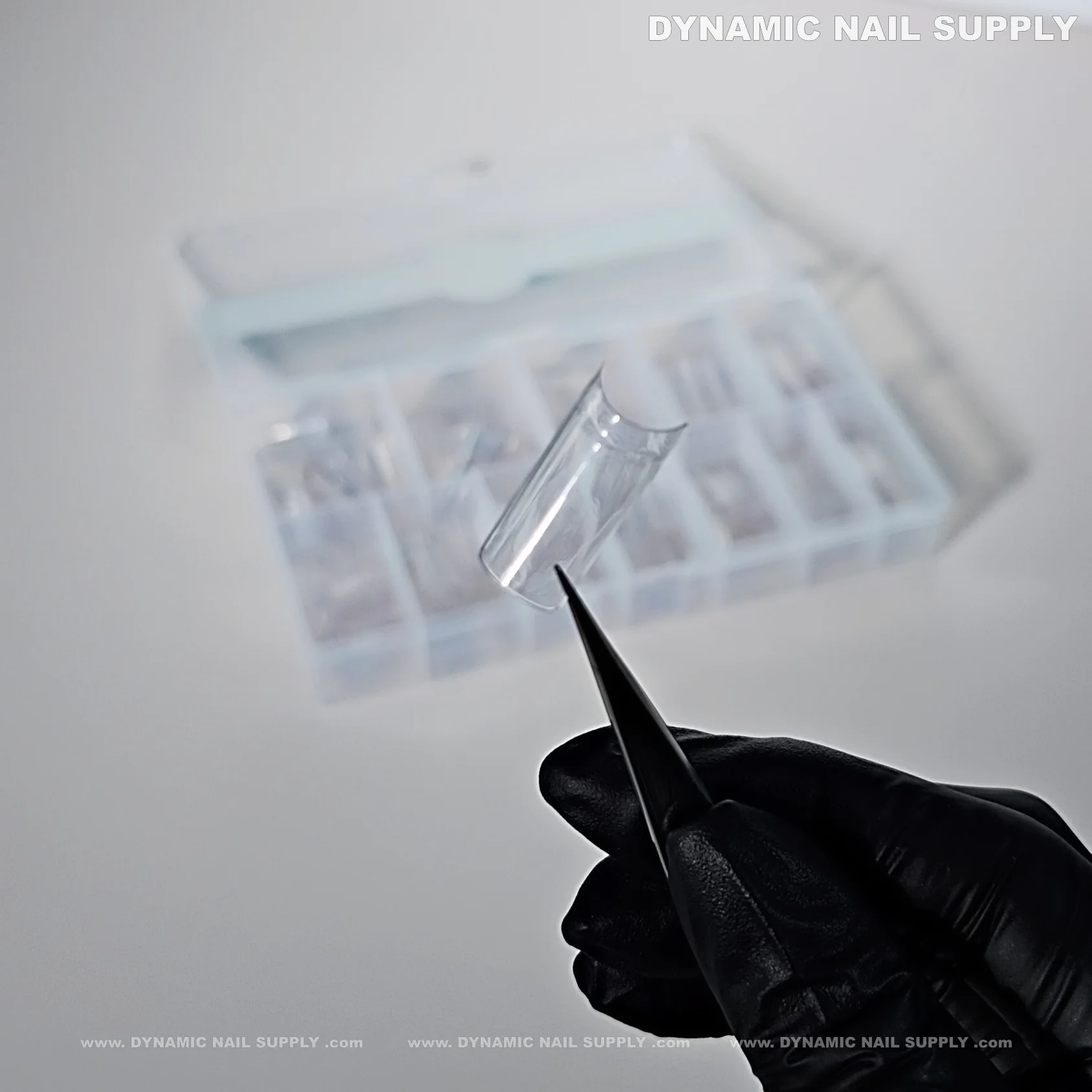 Medium Square Nail Tips (Not C-Curve) - Medium Size Long Straight Shape - Image 10
