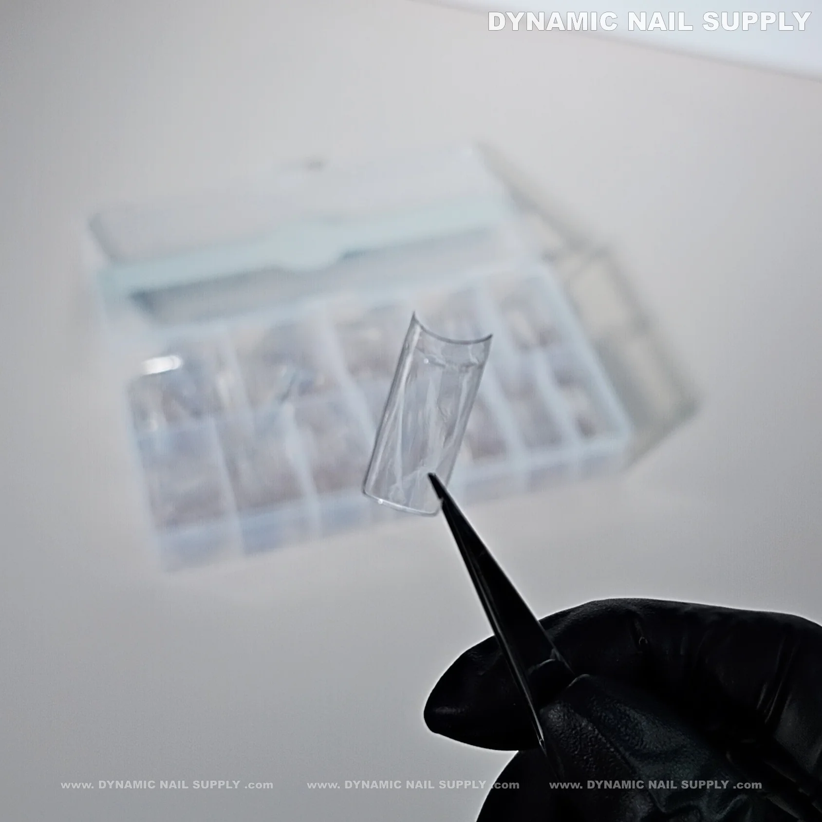 Medium Square Nail Tips (Not C-Curve) - Medium Size Long Straight Shape - Image 12