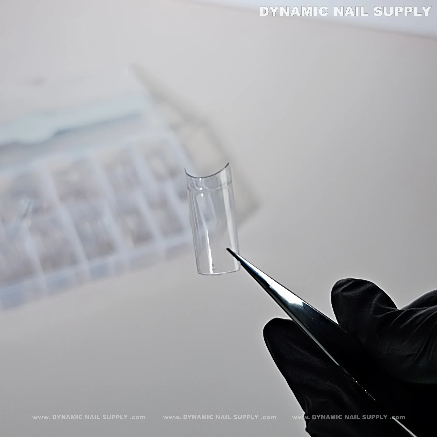 Medium Square Nail Tips (Not C-Curve) - Medium Size Long Straight Shape - Image 13