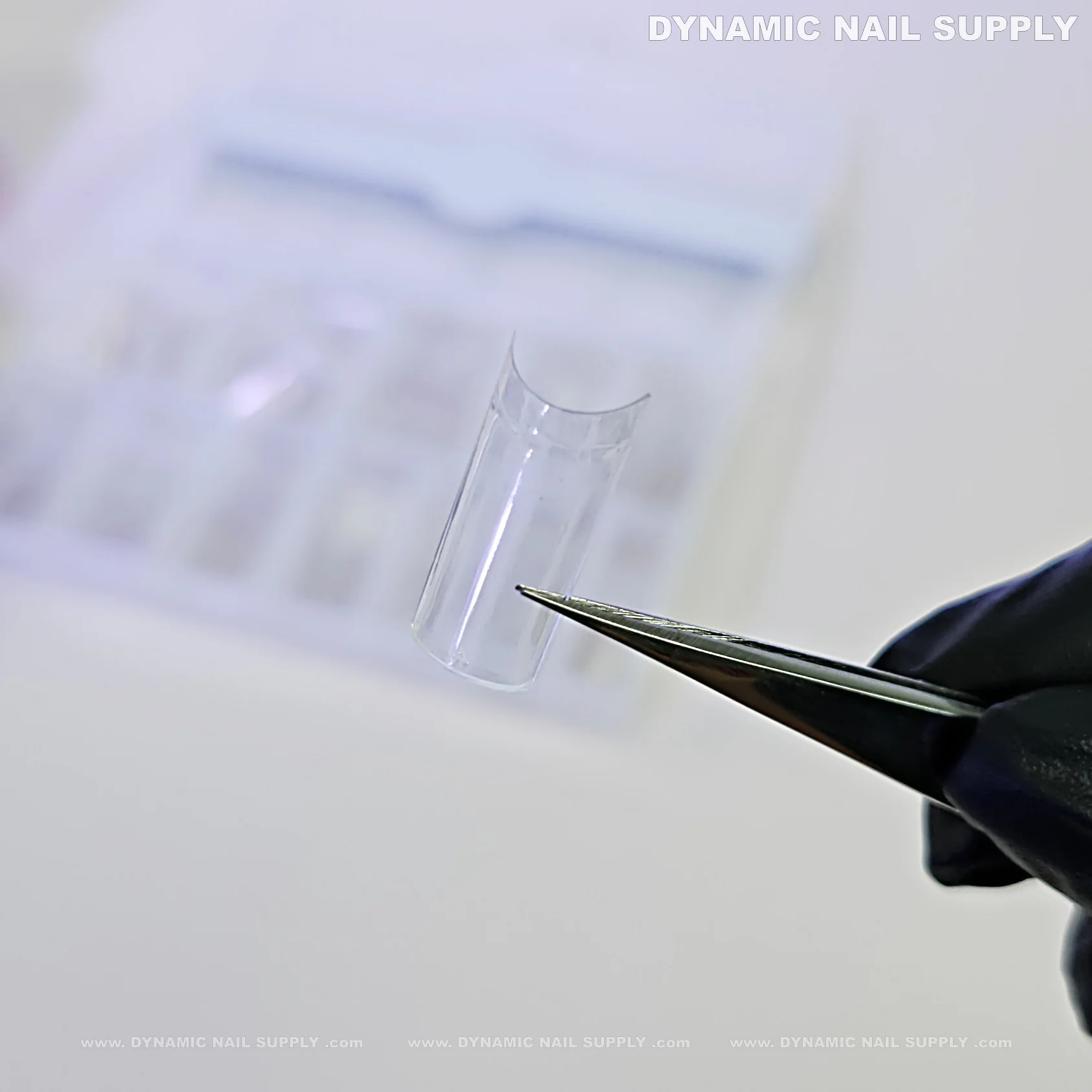 Medium Square Nail Tips (Not C-Curve) - Medium Size Long Straight Shape - Image 14