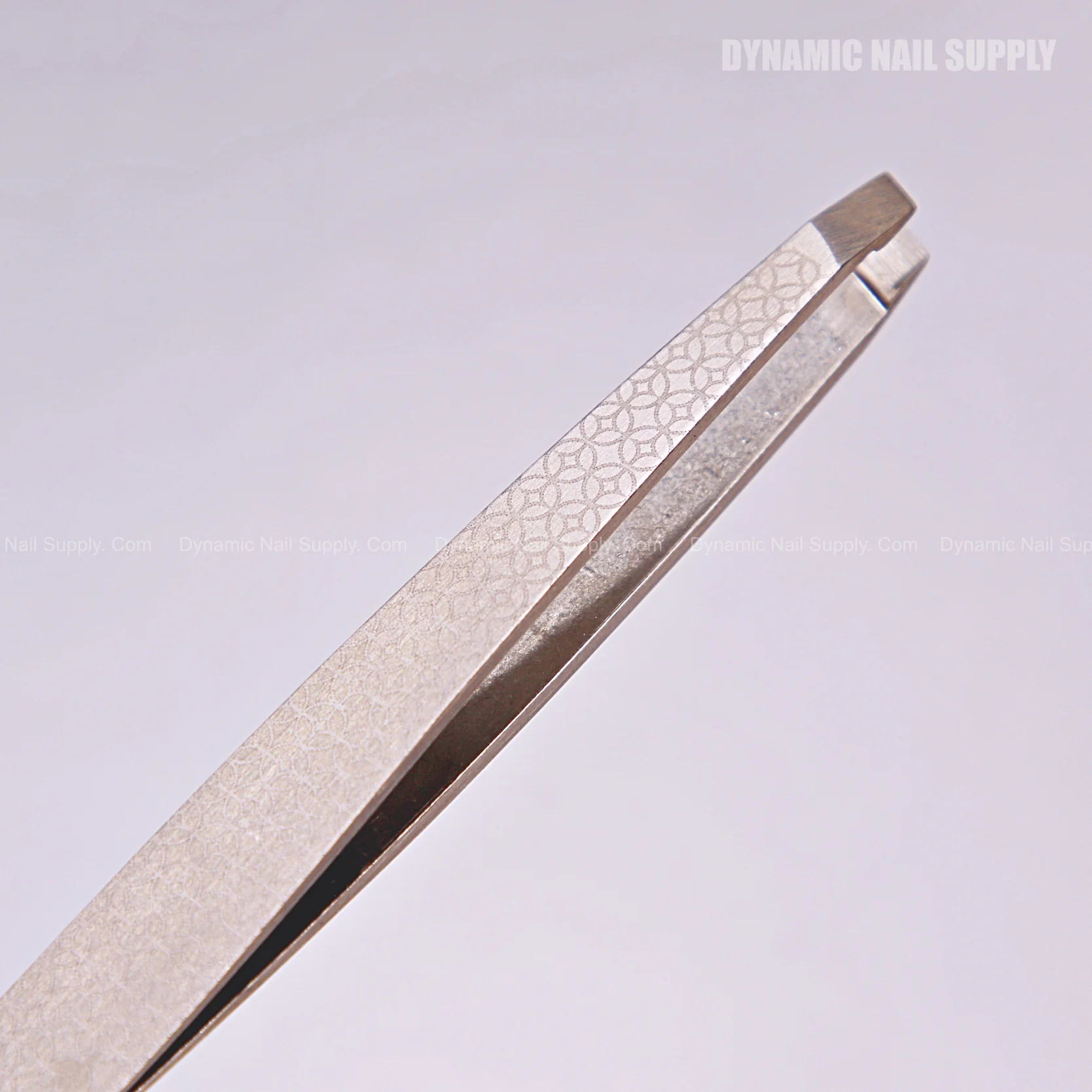 N426C - Professional Beauty Tweezer Slanted Tip Stainless Steel - Image 6