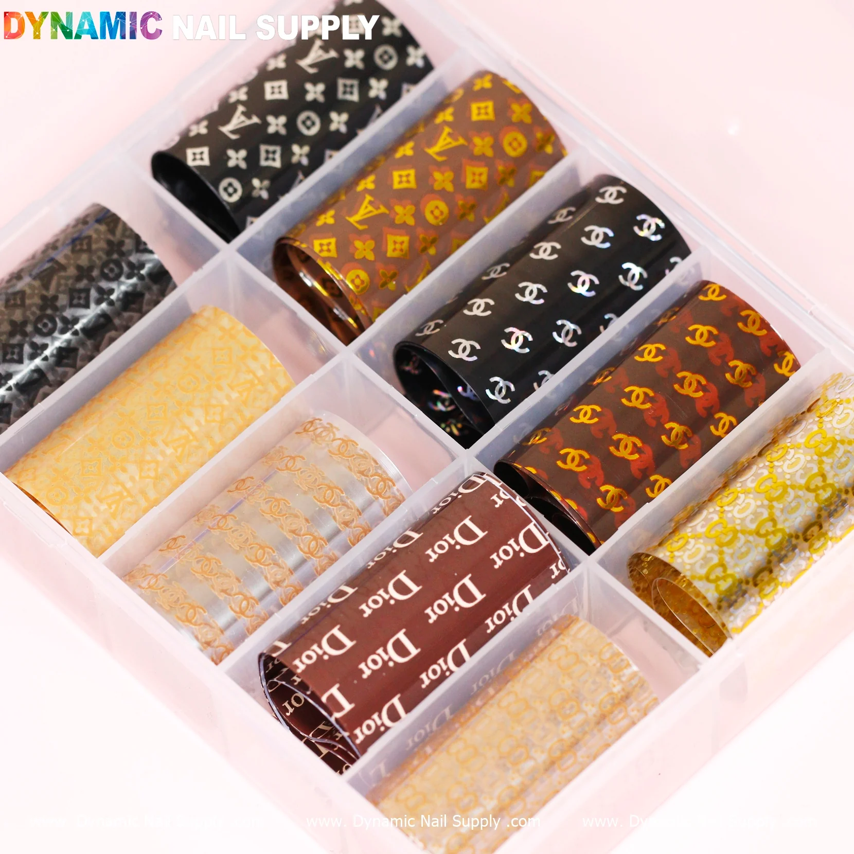 Nail Art Design Foils - Luxury Style - Image 2