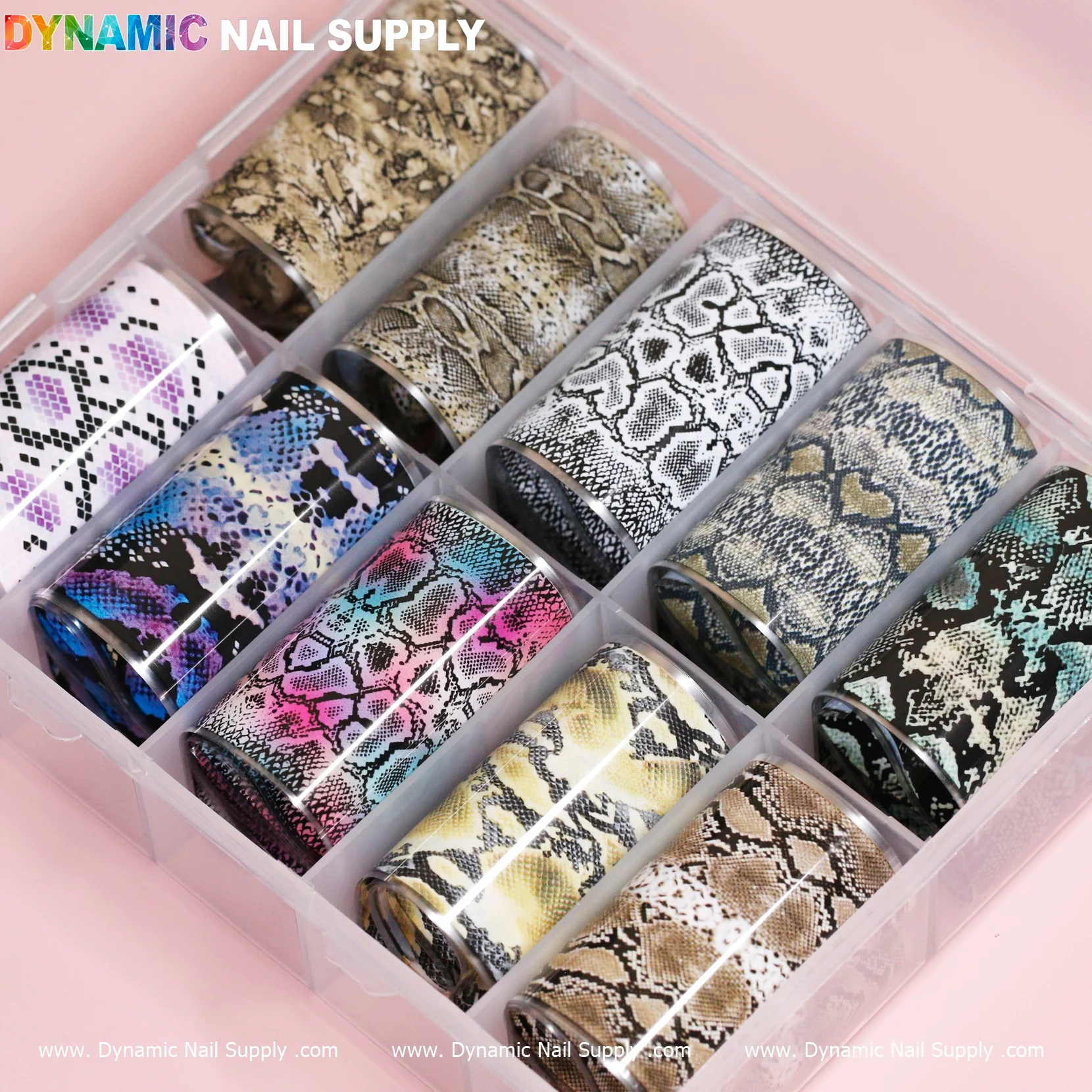 Nail Art Design Foils - Animal Skin Style - Image 2