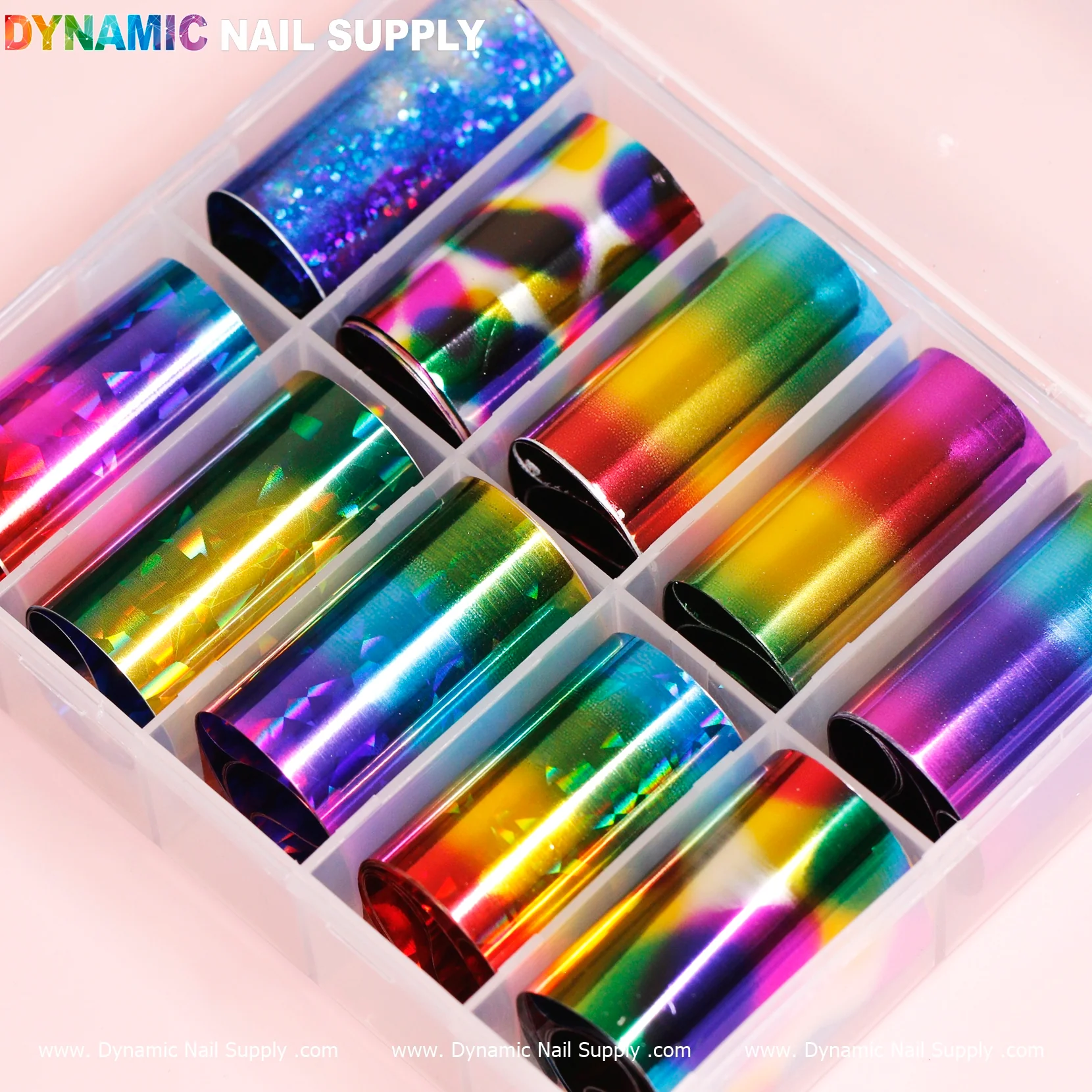 Nail Art Design Foils - Colorful - Image 2