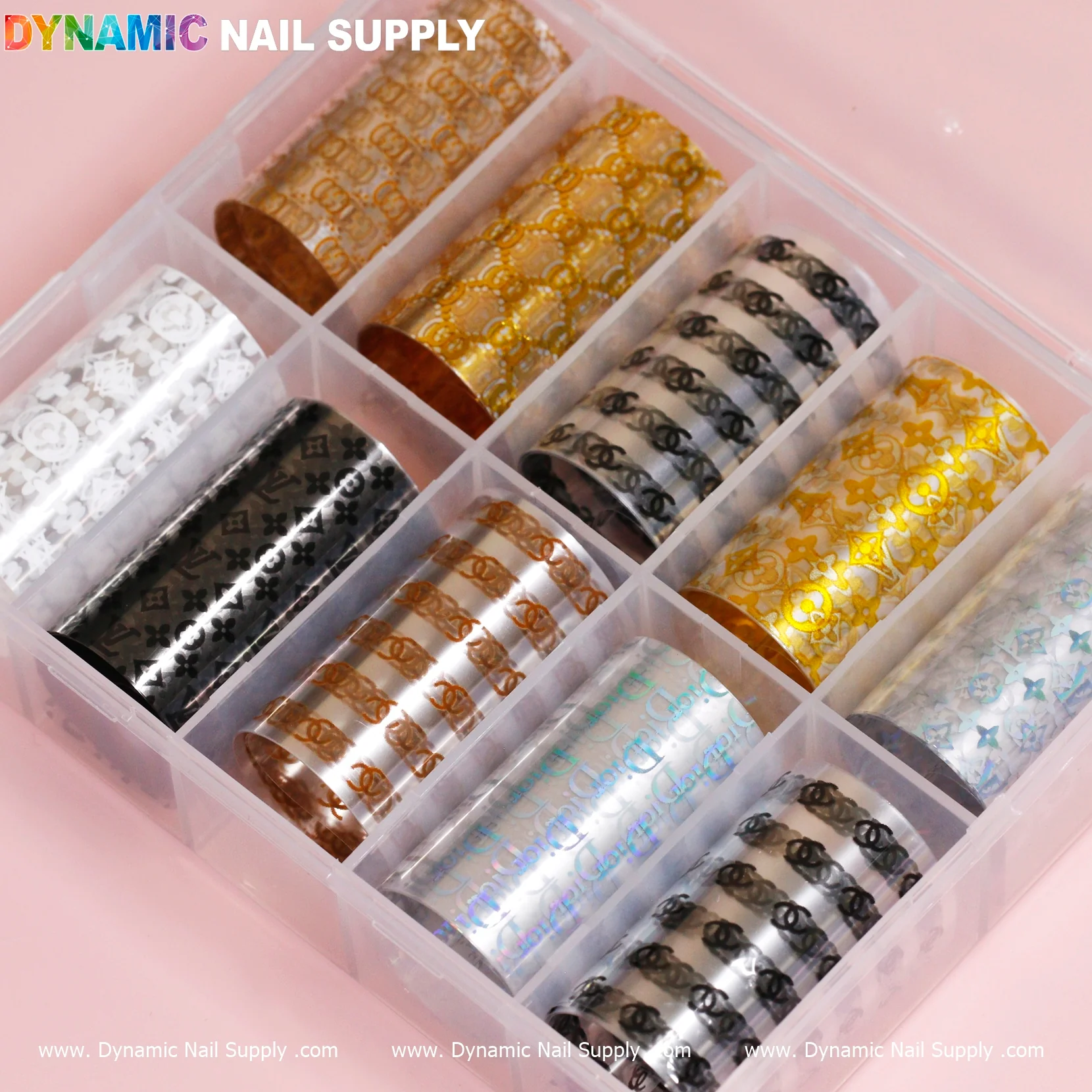 Nail Art Design Foils - Luxury Style - Image 2