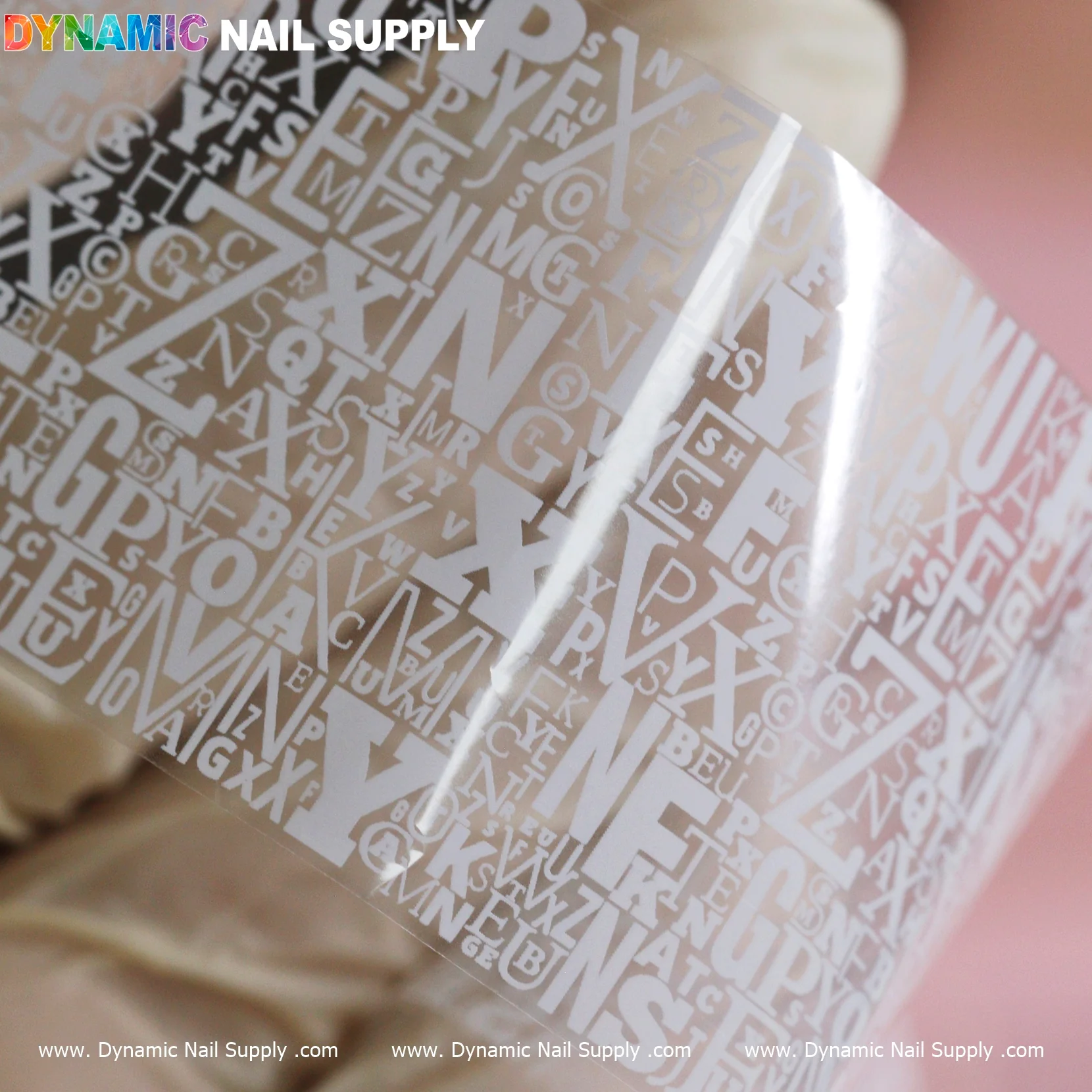 Nail Art Design Foils - Letters Style - Image 6