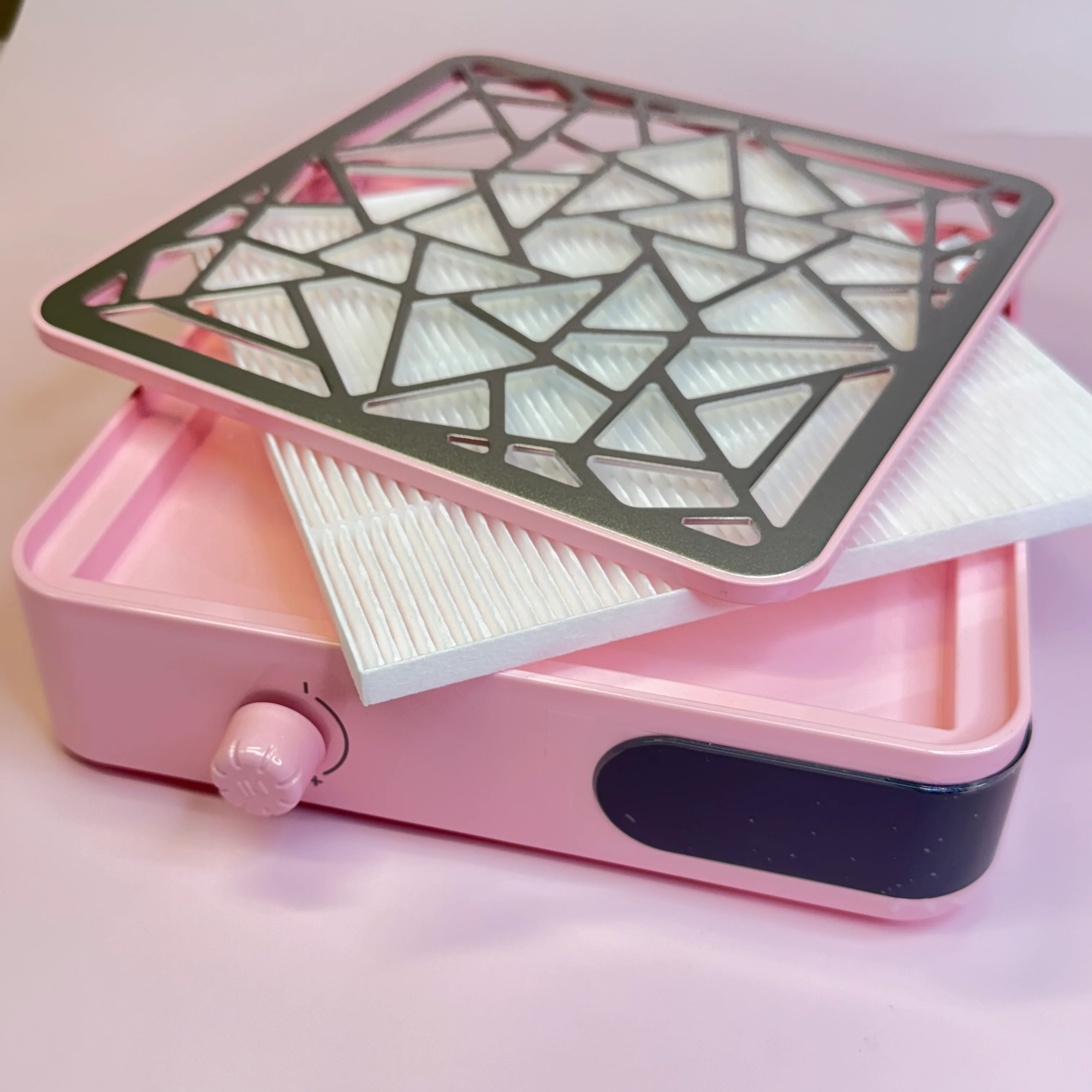Nail Dust Collector (Reusable Filter , Easy to clean) with Powerful Vacuum Suction for Acrylic Nails and Gel Nails - Image 5