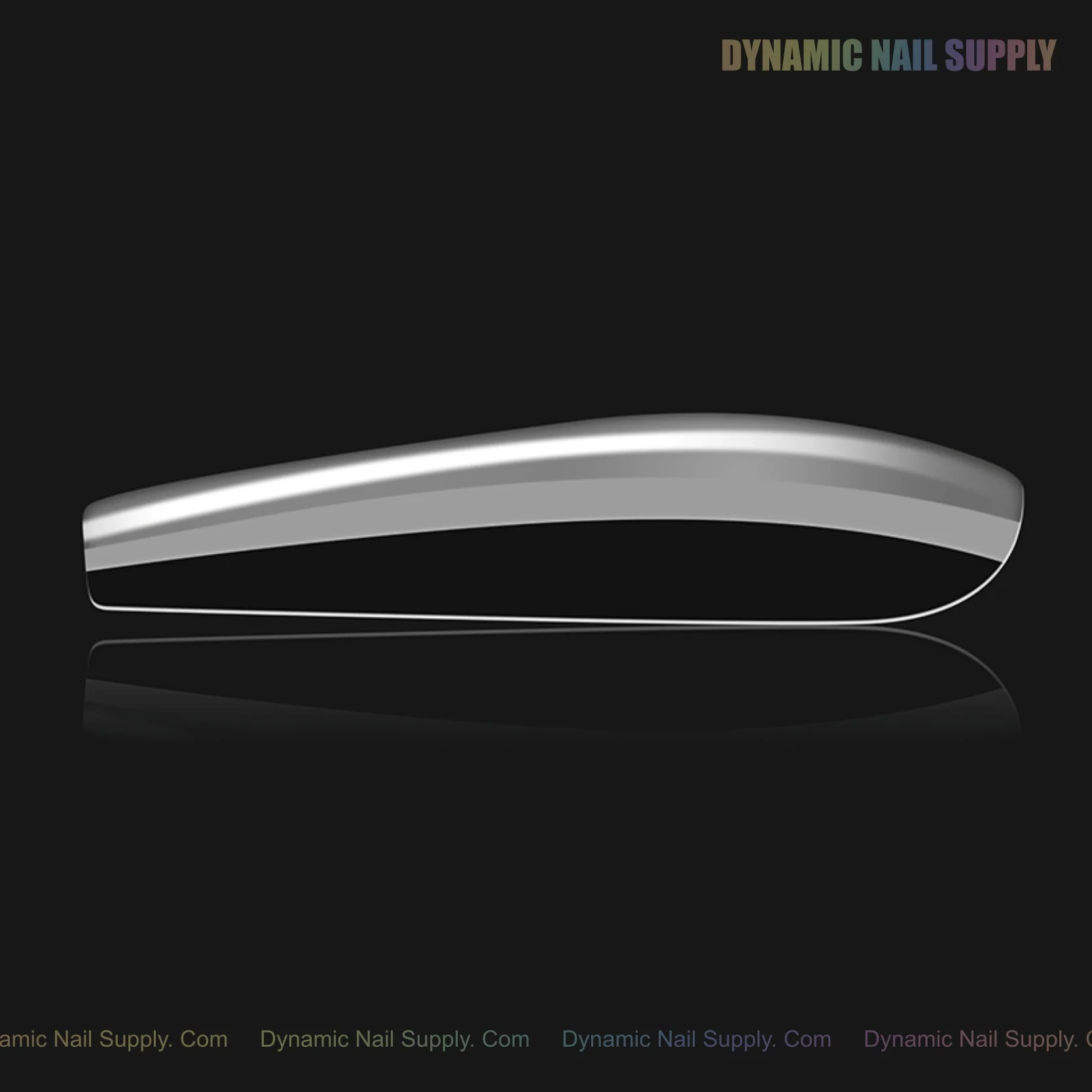 Natural Coffin (Long) Full Cover Soft-Gel Nail Tips (Black Box) - Image 8