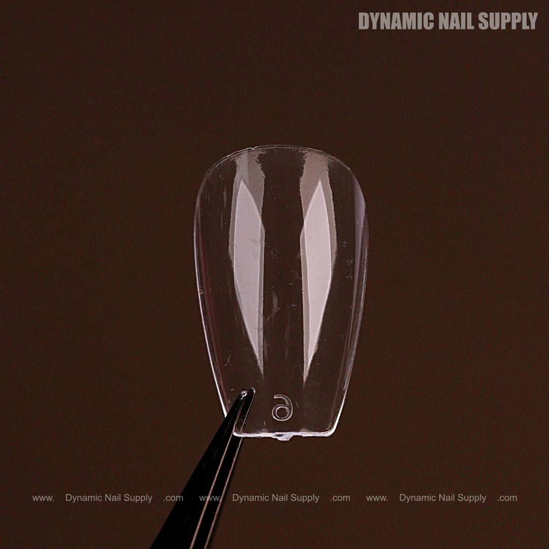 Natural Coffin (Short) Full Cover Soft-Gel Nail Tips (Black Box) - Image 4