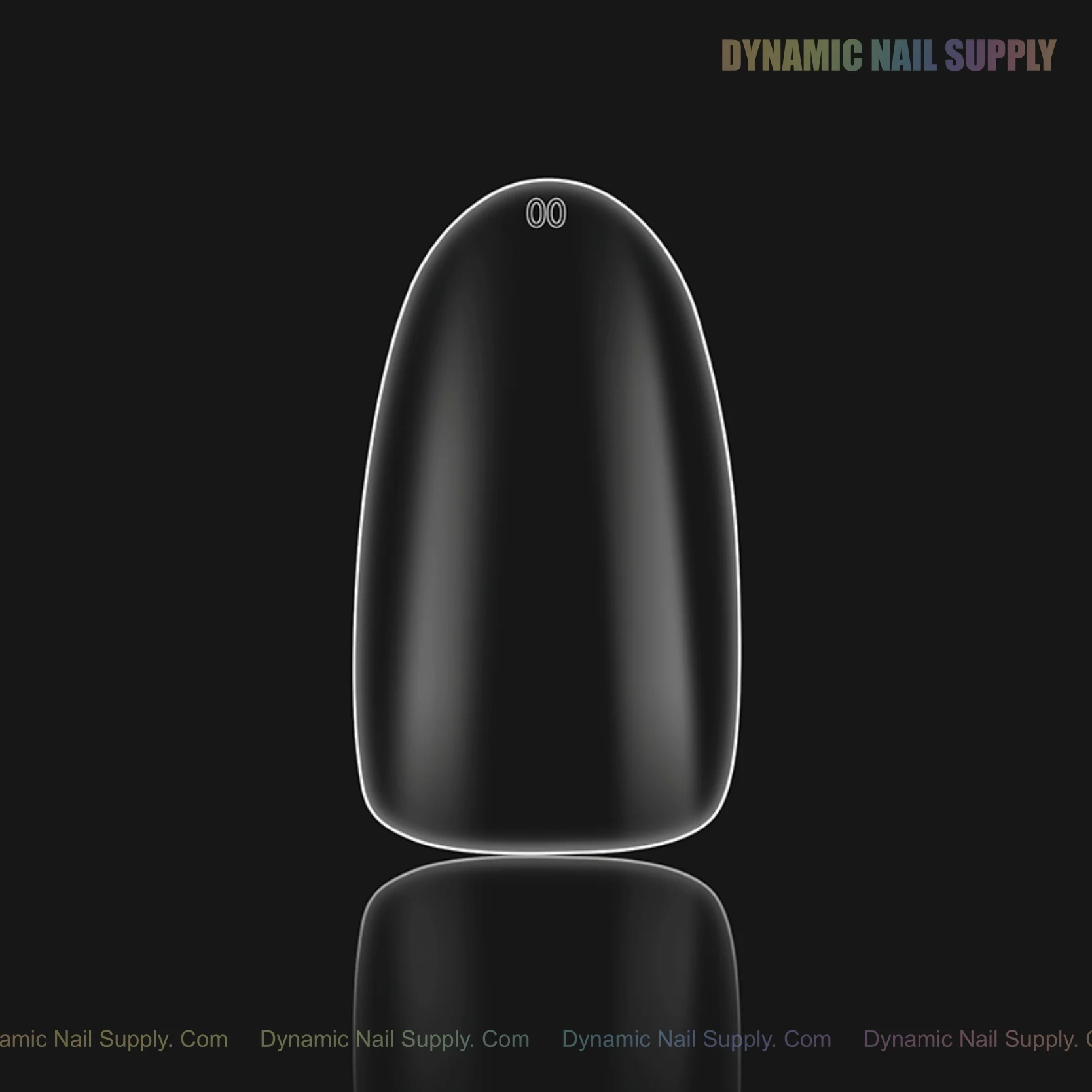 Natural Round (Medium) Full Cover Soft-Gel Nail Tips (Black Box) - Image 13