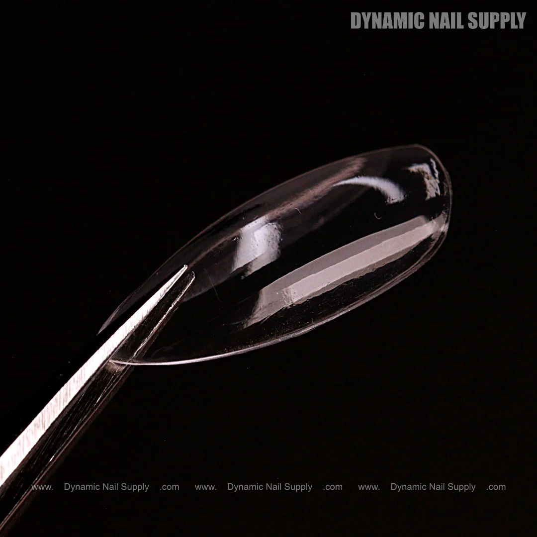 Natural Round (Medium) Full Cover Soft-Gel Nail Tips (Black Box) - Image 8