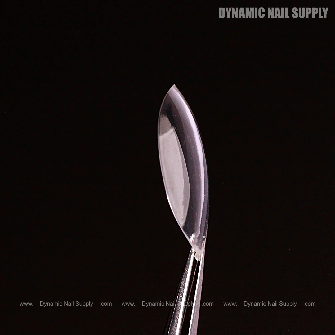 Natural Round (Short) Full Cover Soft-Gel Nail Tips (Black Box) - Image 8
