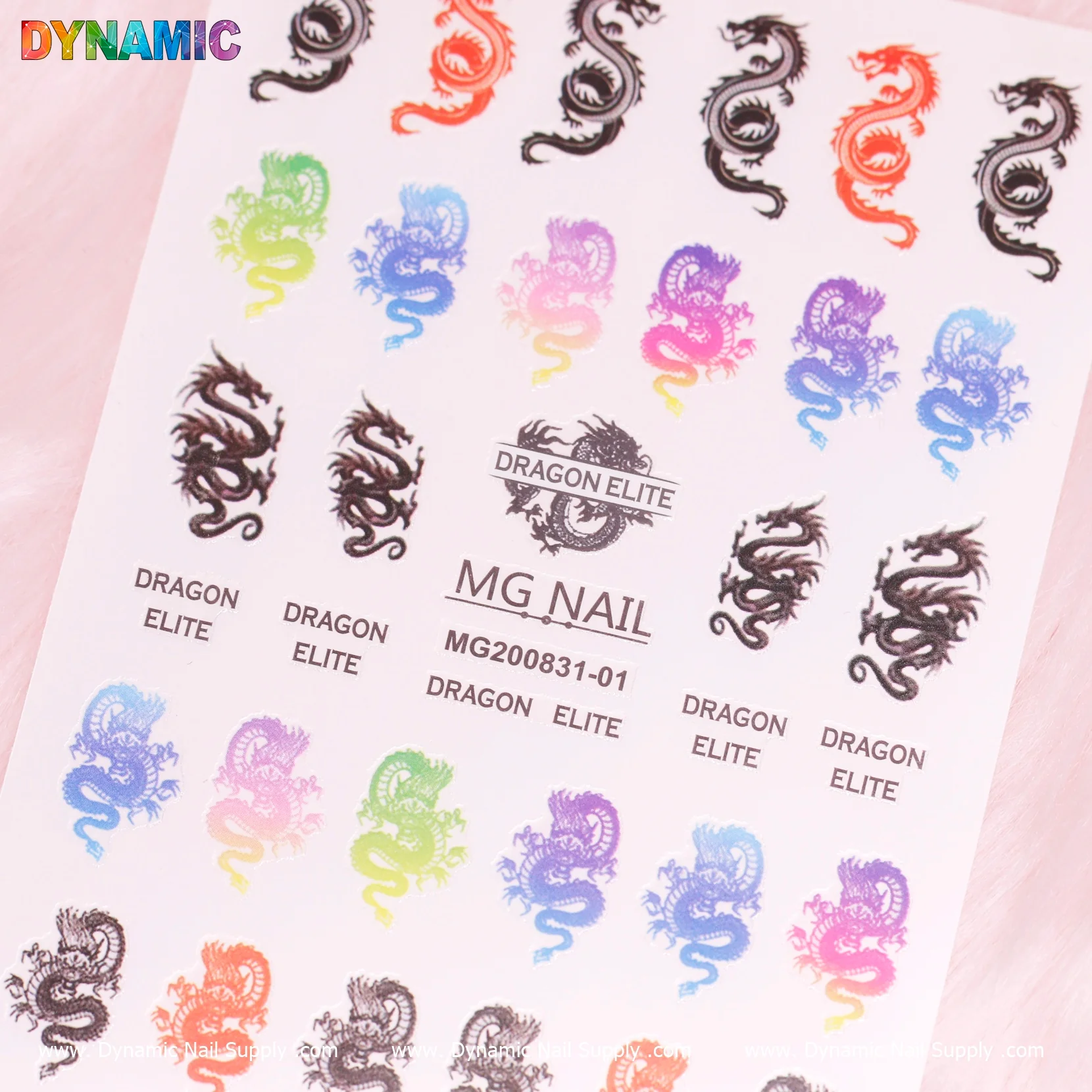 New Chinese Dragon Sticker (MG200831-01)