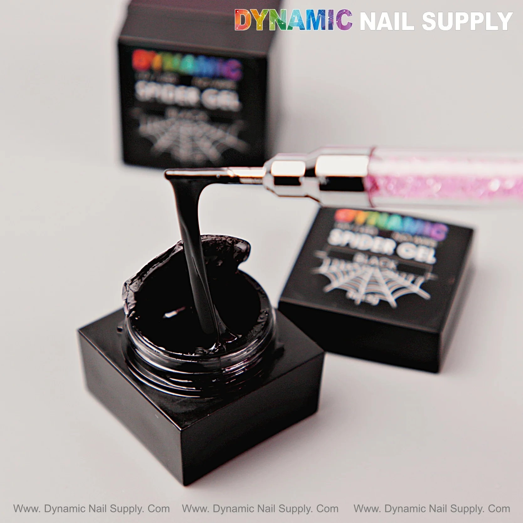 No-wipe Ready for Chrome Spider Gel for Lines, Spider Webs, Elasticity Easy To Use - Image 2