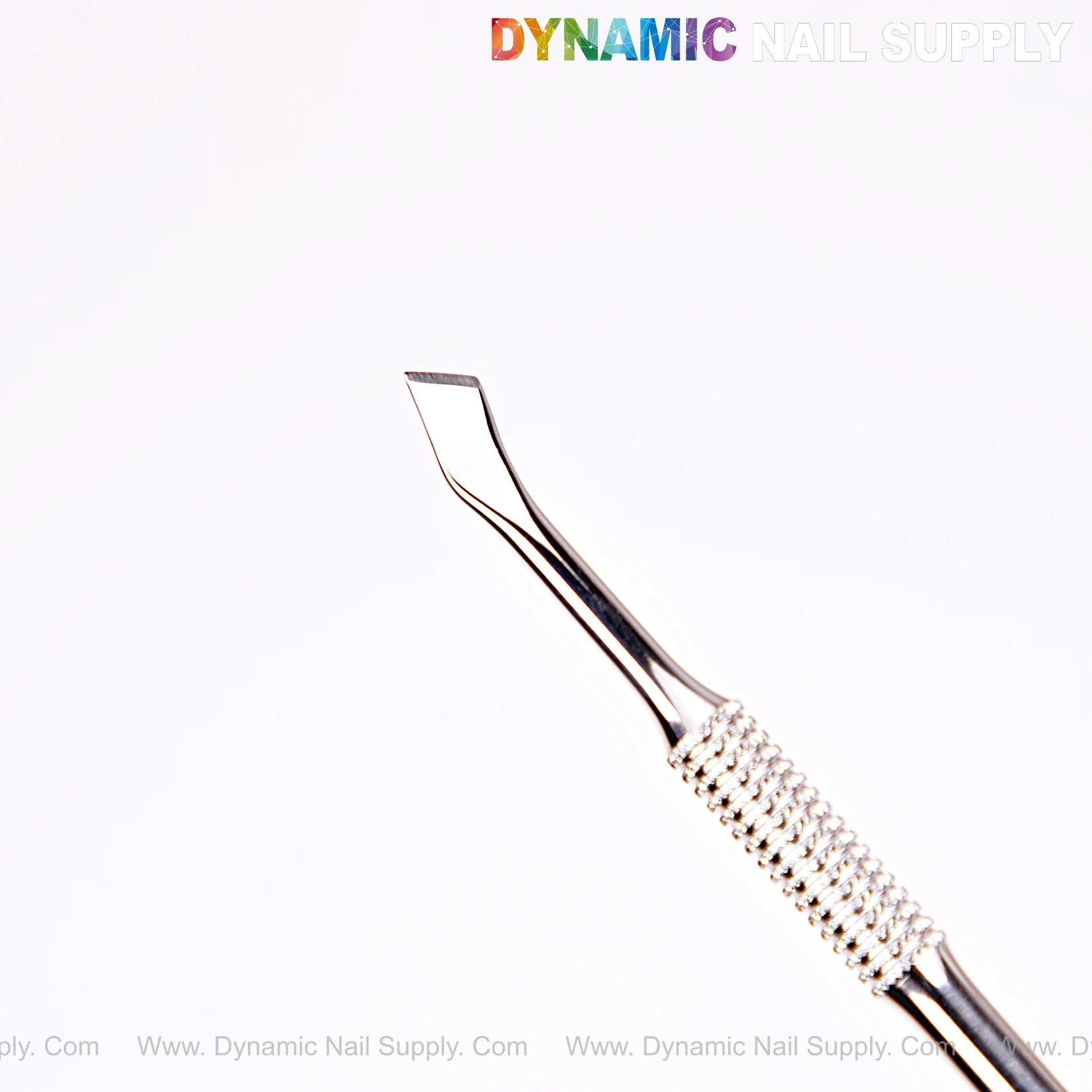 NT1234 – Professional Double-Function Cuticle Pusher (Thin Rectangle and Spoon) - Image 2
