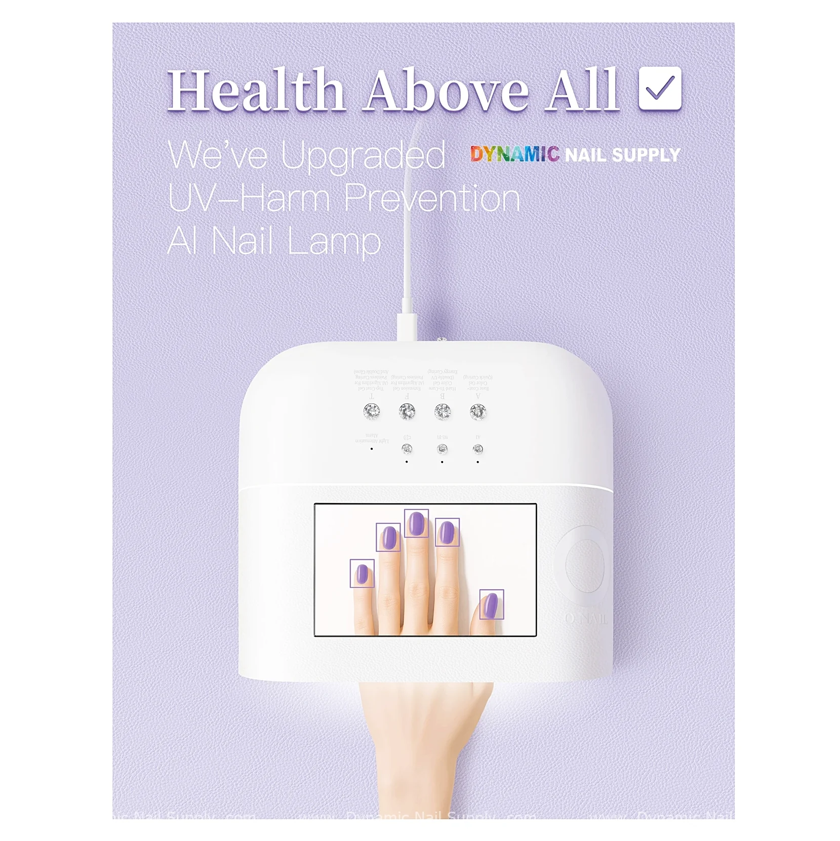 ONAIL AI Camera Nail Lamp UV/LED : Professional & Healthier for Skin - Image 7