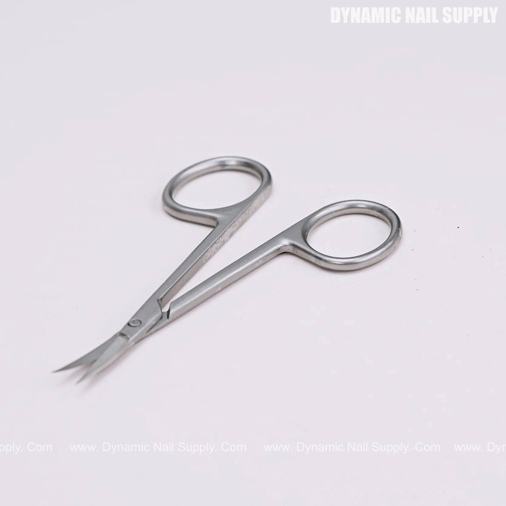 Professional Cuticle Scissors Stainless Steel - Curved Pointed Tips for Cuticle, Nail, Eyebrow, Eyelash
